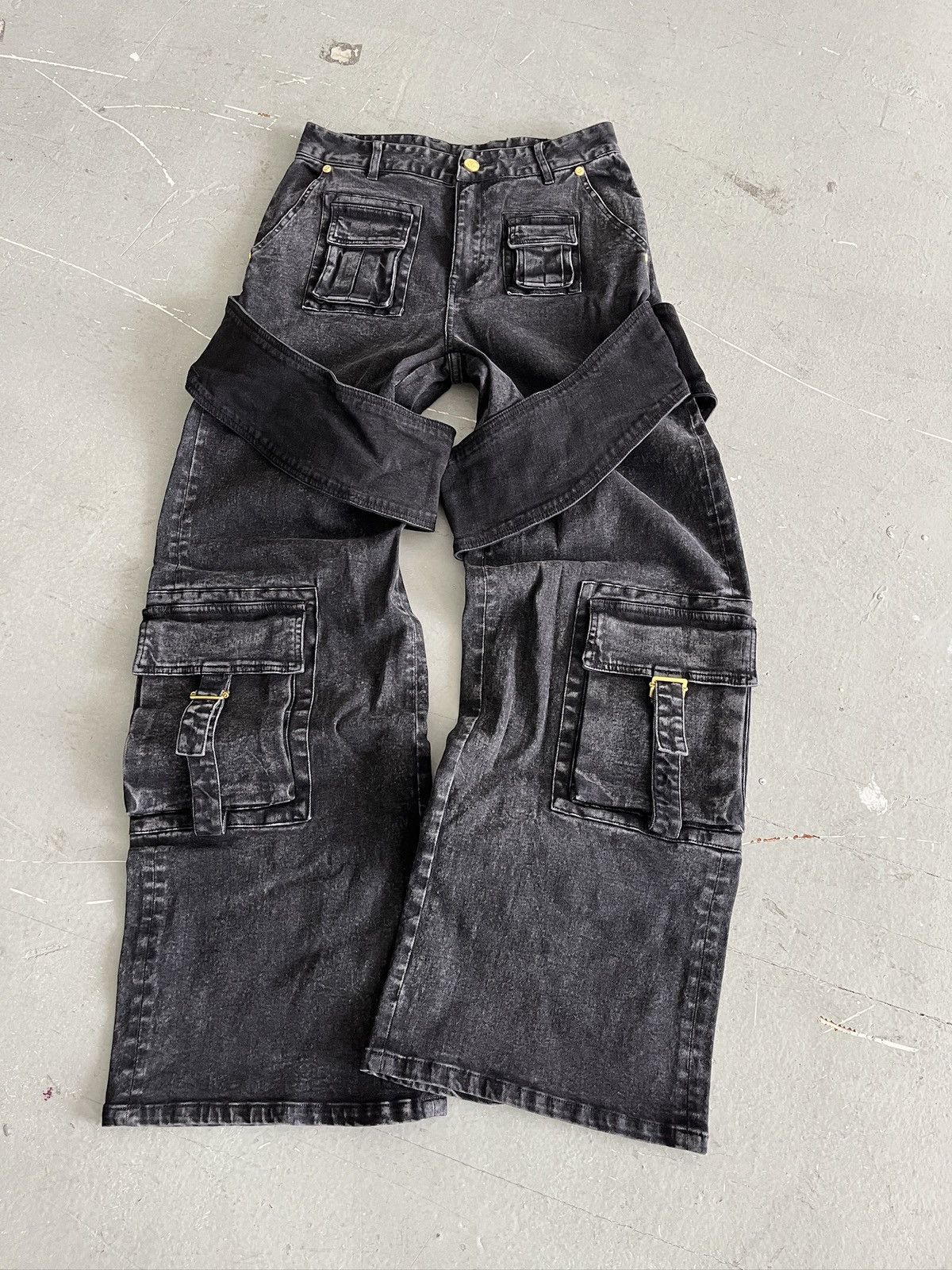 Other Blumarine Bondage Cargo Pants (unisex) Size US 28 / EU 44 - 1 Thumbnail