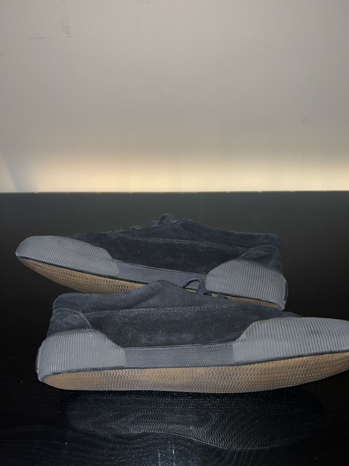 Lanvin Suede Low Top Sneaker Size US 7 / EU 40 - 7 Thumbnail