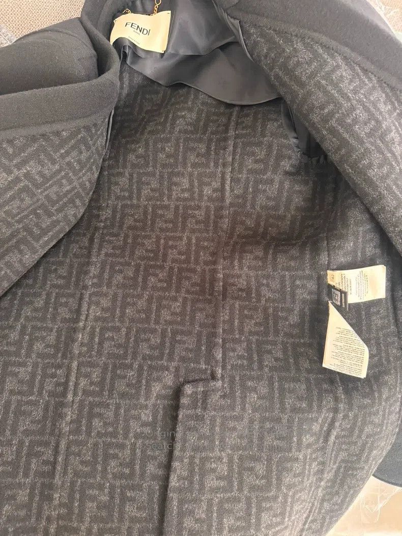 Fendi Fendi Overcoat Size S / US 4 / IT 40 - 4 Thumbnail