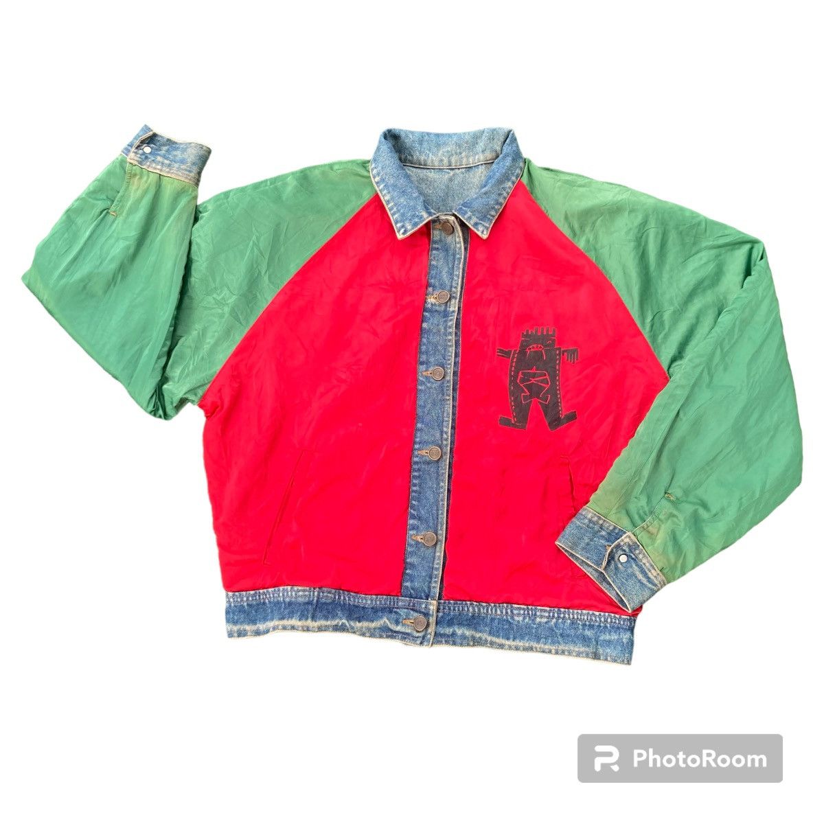 Marithe + Francois Girbaud REVERSIBLE MARITHE FRANCOIS GIRBAUD TRUCKER JACKET Size US XL / EU 56 / 4 - 9 Thumbnail