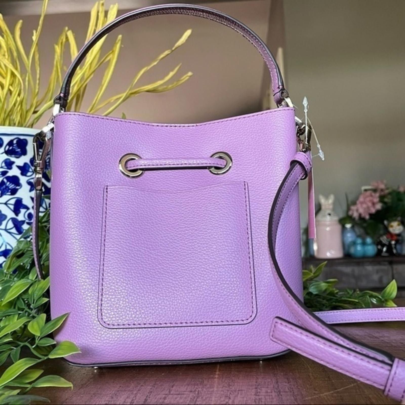 Kate Spade Kate Spade Purple Bucket Bag Crossbody NWT Size ONE SIZE - 7 Thumbnail