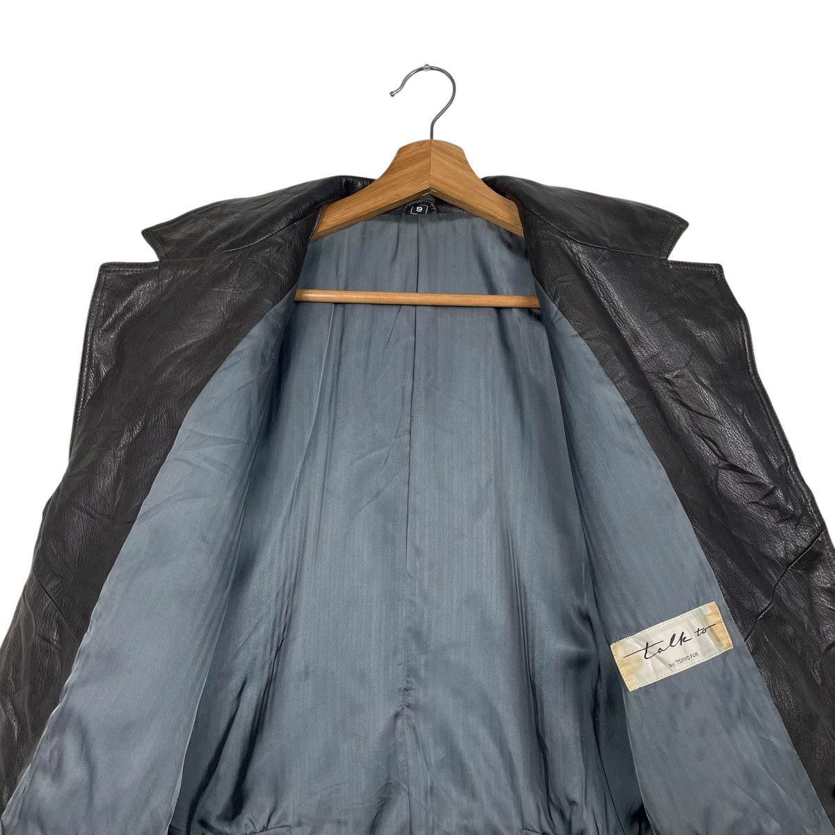 Japanese Brand Talk To By Tokyo Fur Leather Jacket Size M / US 6-8 / IT 42-44 - 12 Thumbnail