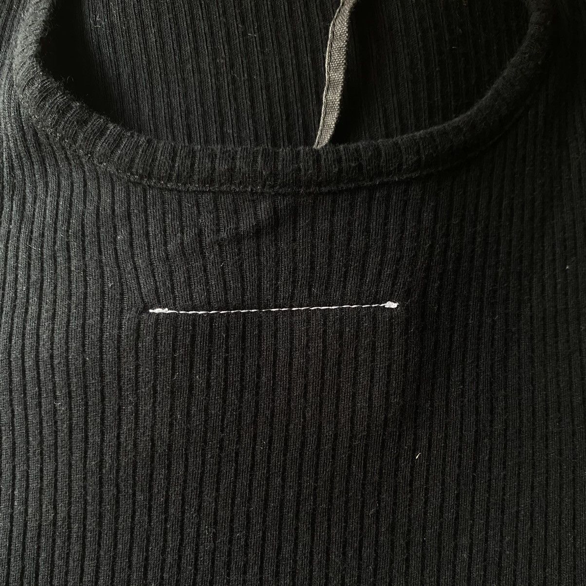 Maison Margiela MM6 SS07 Ribbed Tie-Back Pull Over Blouse Size S / US 4 / IT 40 - 5 Thumbnail