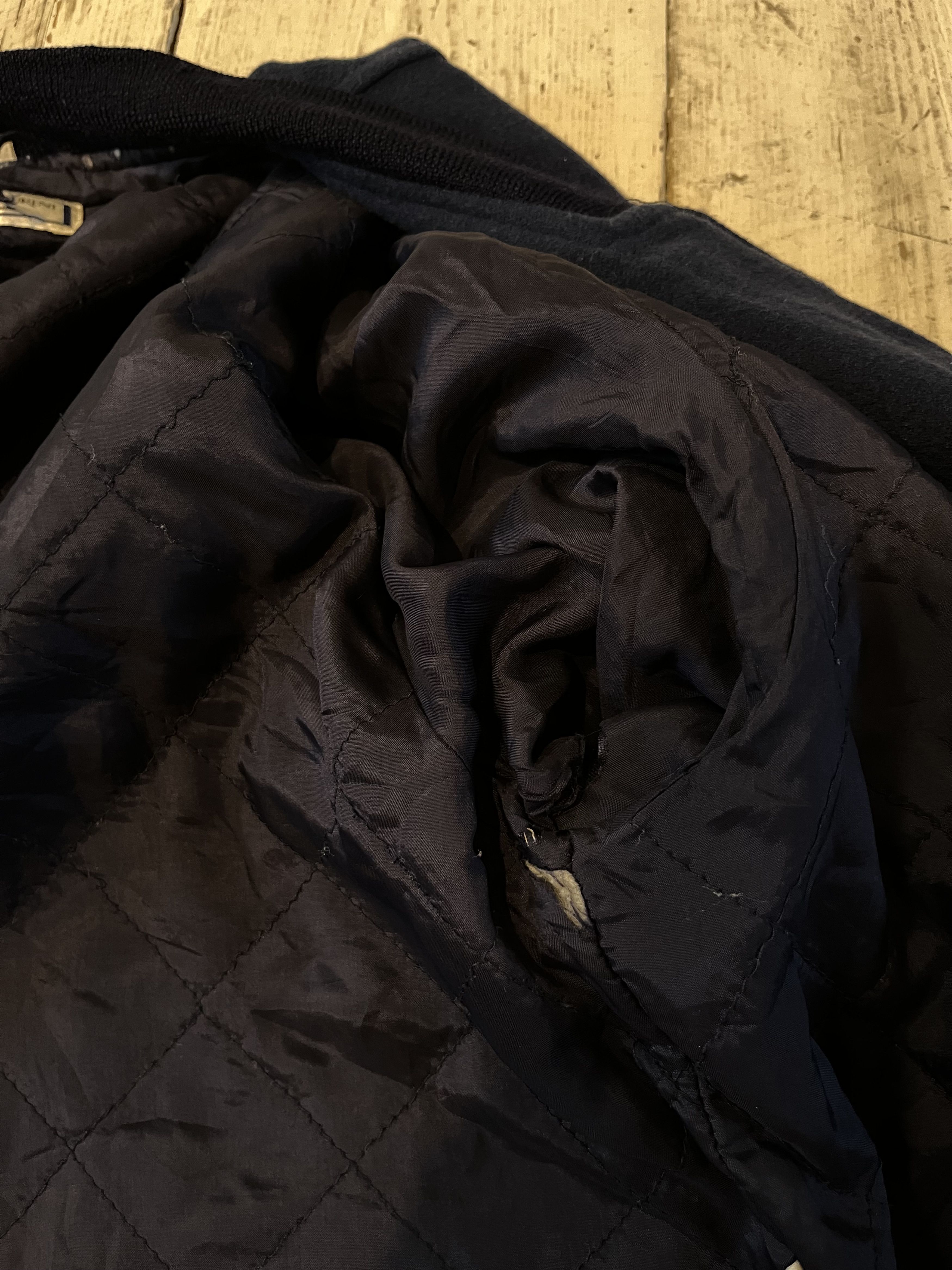 Yves Saint Laurent Vintage 90s Yves Saint Laurent YSL Wool Bomber Jacket Size US L / EU 52-54 / 3 - 8 Thumbnail