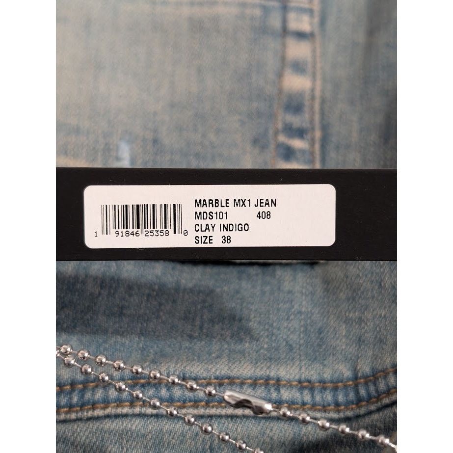 Amiri o1rshd1 Marble MX1 Jeans in Clay Indigo Size US 38 / EU 54 - 17 Thumbnail