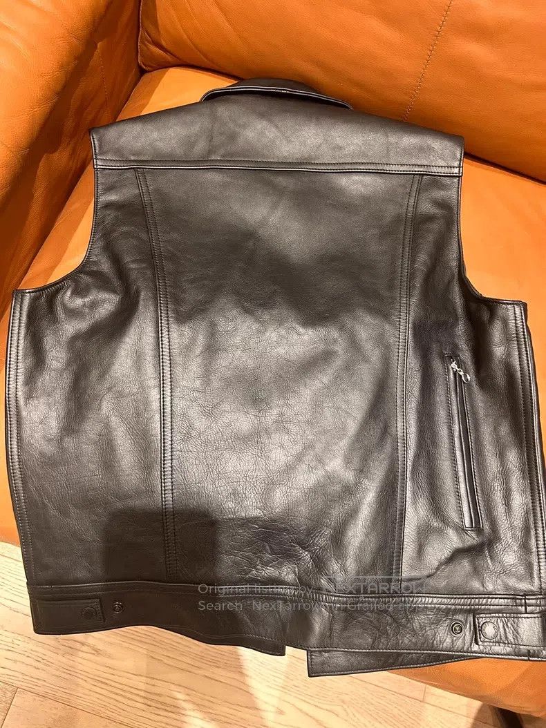 Other Classic cowhide western cowboy riding vest Size US L / EU 52-54 / 3 - 3 Thumbnail