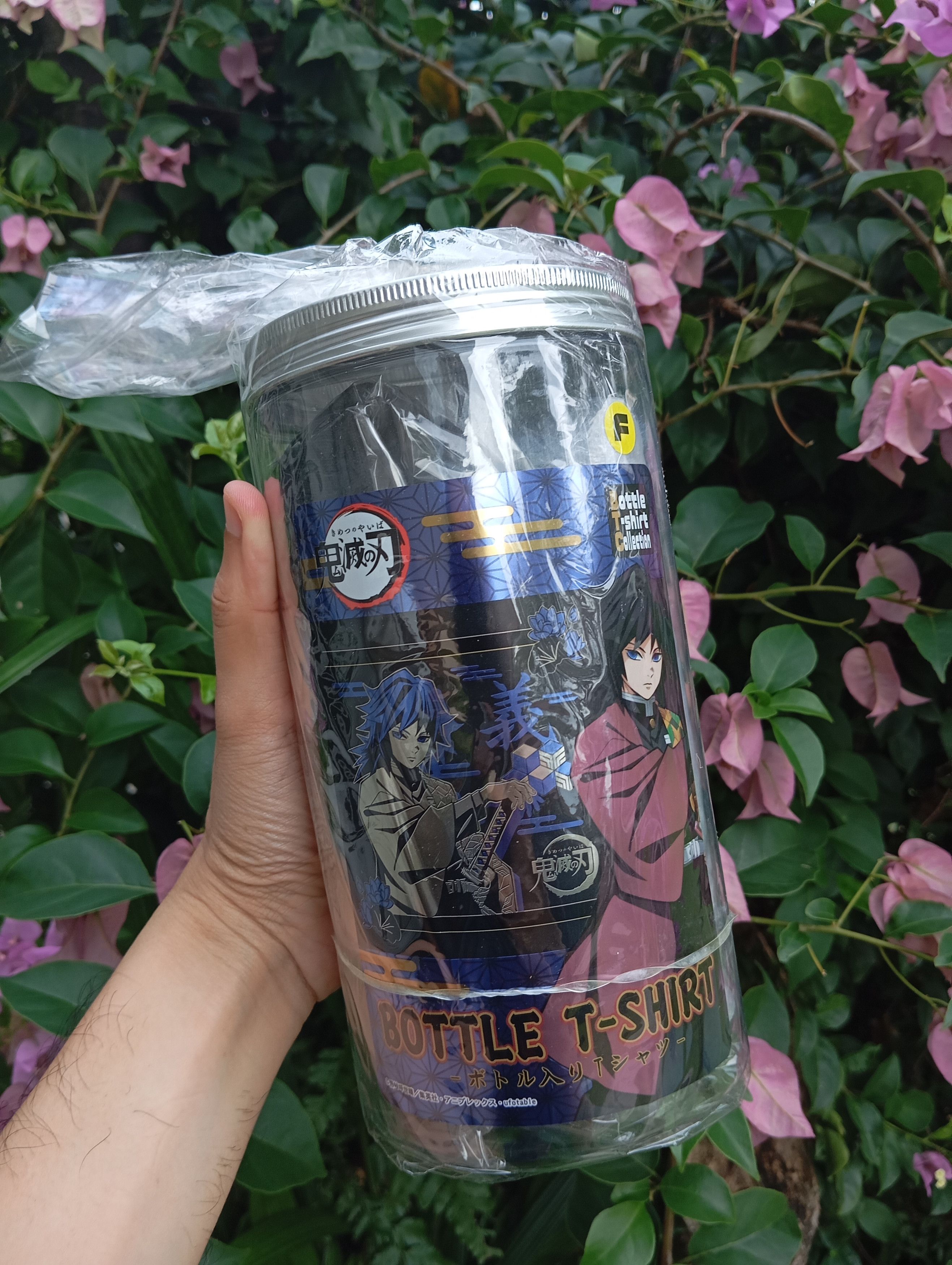 Japanese Brand NEW Demon Slayer Giyu Tomioka Bottle Tshirt Size US M / EU 48-50 / 2 - 1 Thumbnail