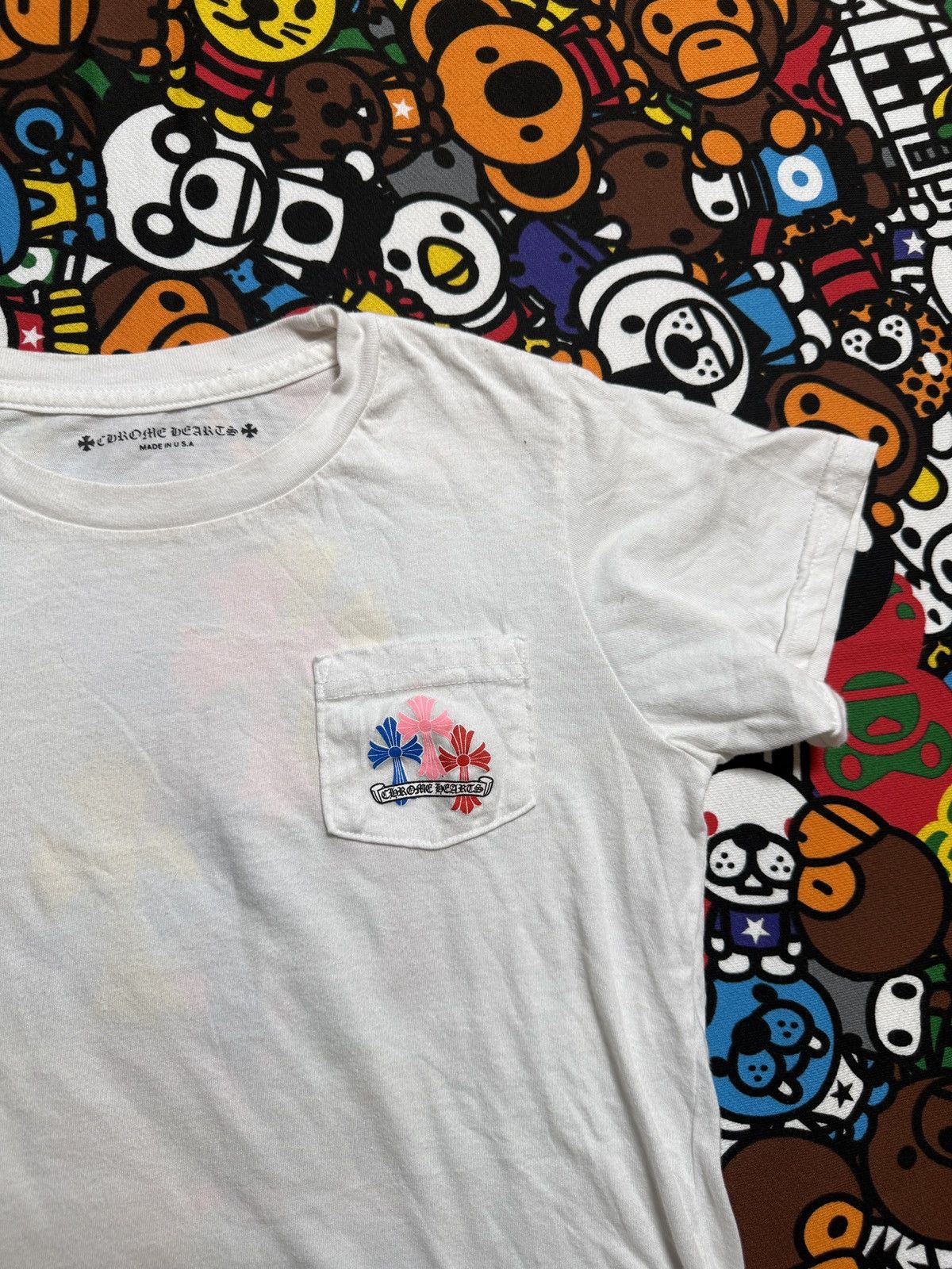 Chrome Hearts Chrome Hearts Boys Multi Cemetery Logo Tee Size US XS / EU 42 / 0 - 4 Thumbnail