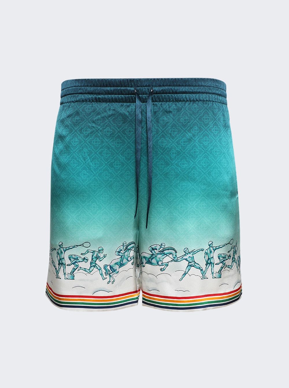 Casablanca o1mle0326 Drawstring Shorts in Multicolor Size US 36 / EU 52 - 1 Thumbnail
