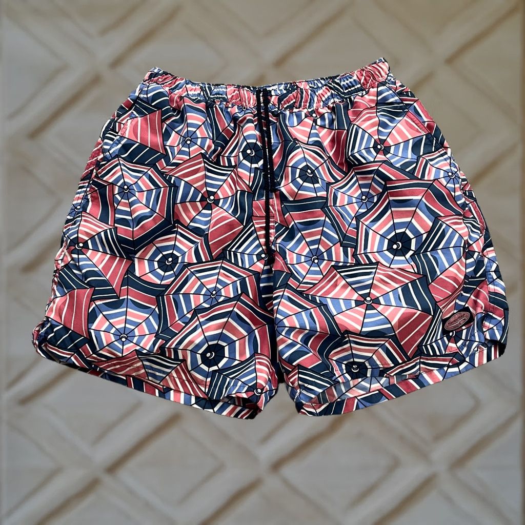 Vineyard Vines Vineyard Vines Swim Trunks Mens Large Multicolor Elastic Waist Size US 33 - 1 Thumbnail