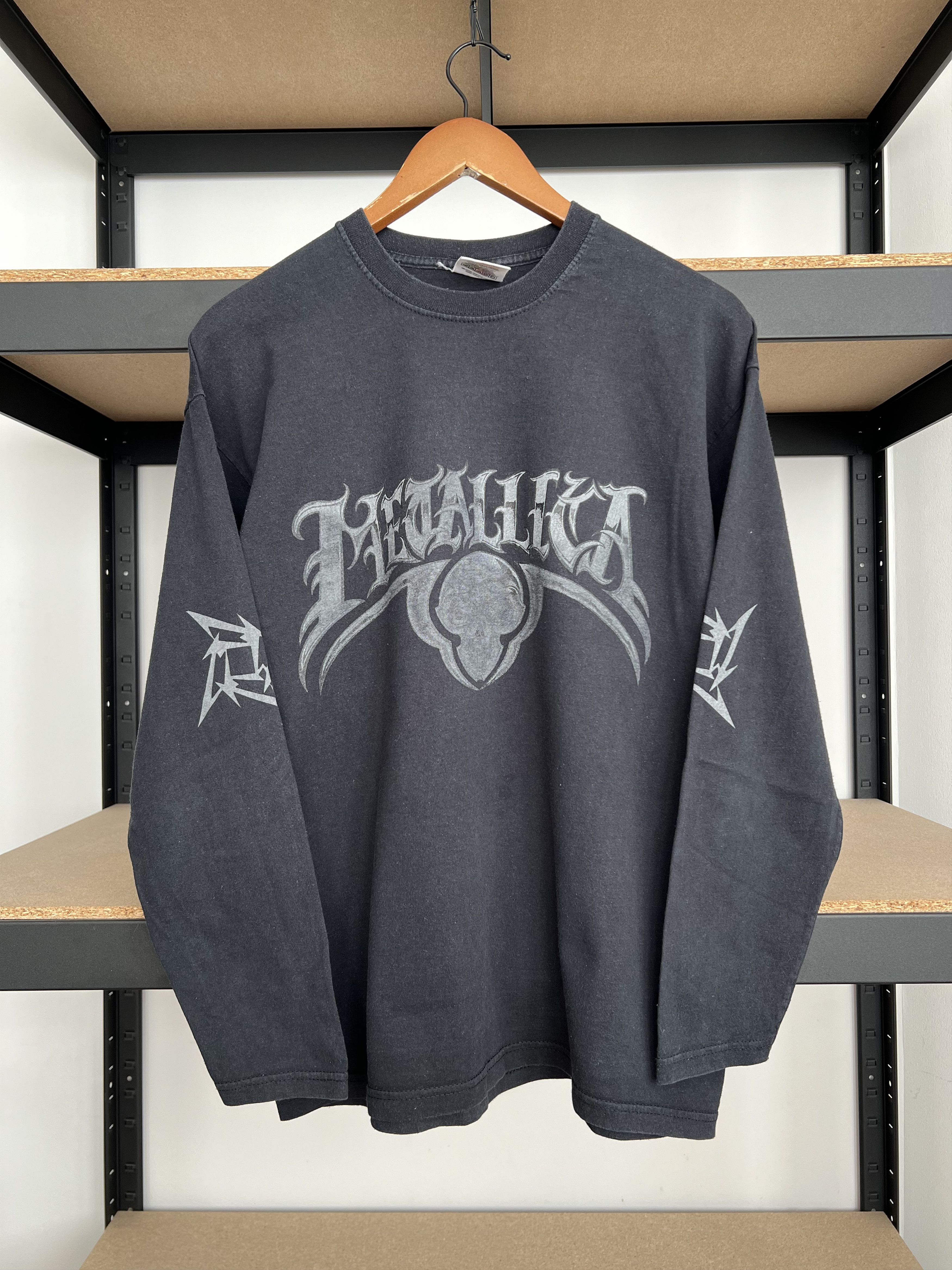 Band Tees Vintage 2000s Metallica Skull Rock Band Black Long Sleeve Size US M / EU 48-50 / 2 - 3 Thumbnail