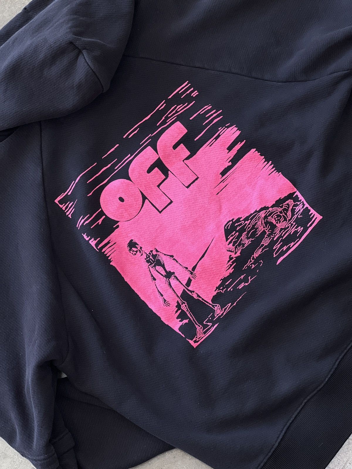 Off-White Off White Oversized Hoodie Sz. Small Size US S / EU 44-46 / 1 - 5 Thumbnail