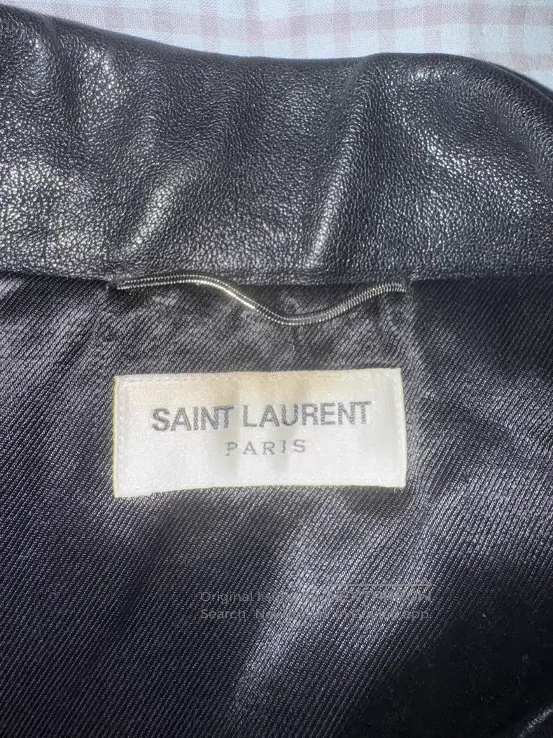 Saint Laurent Paris Saint Laurent Paris Sheepskin Leather Jacket i Size US L / EU 52-54 / 3 - 3 Thumbnail