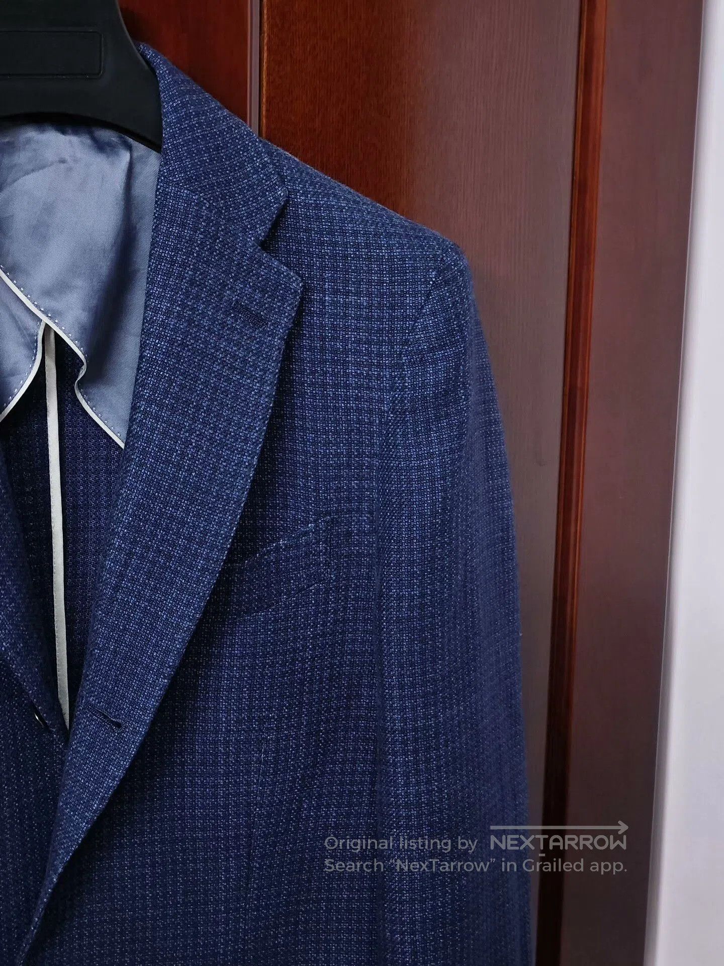 Japanese Brand Italian Angelico Linen Wool Blazer. Size US M / EU 48-50 / 2 - 2 Thumbnail
