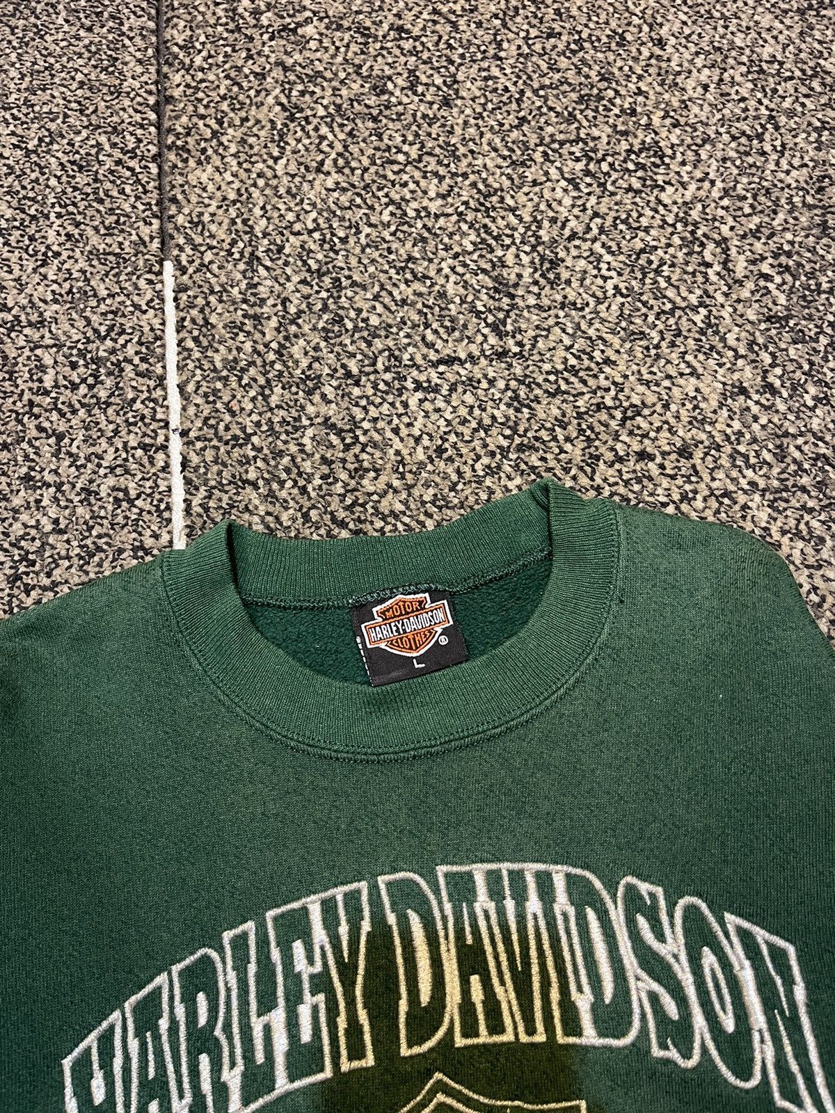 Harley Davidson × Vintage vintage harley davidson sweatershirt Size US L / EU 52-54 / 3 - 6 Thumbnail