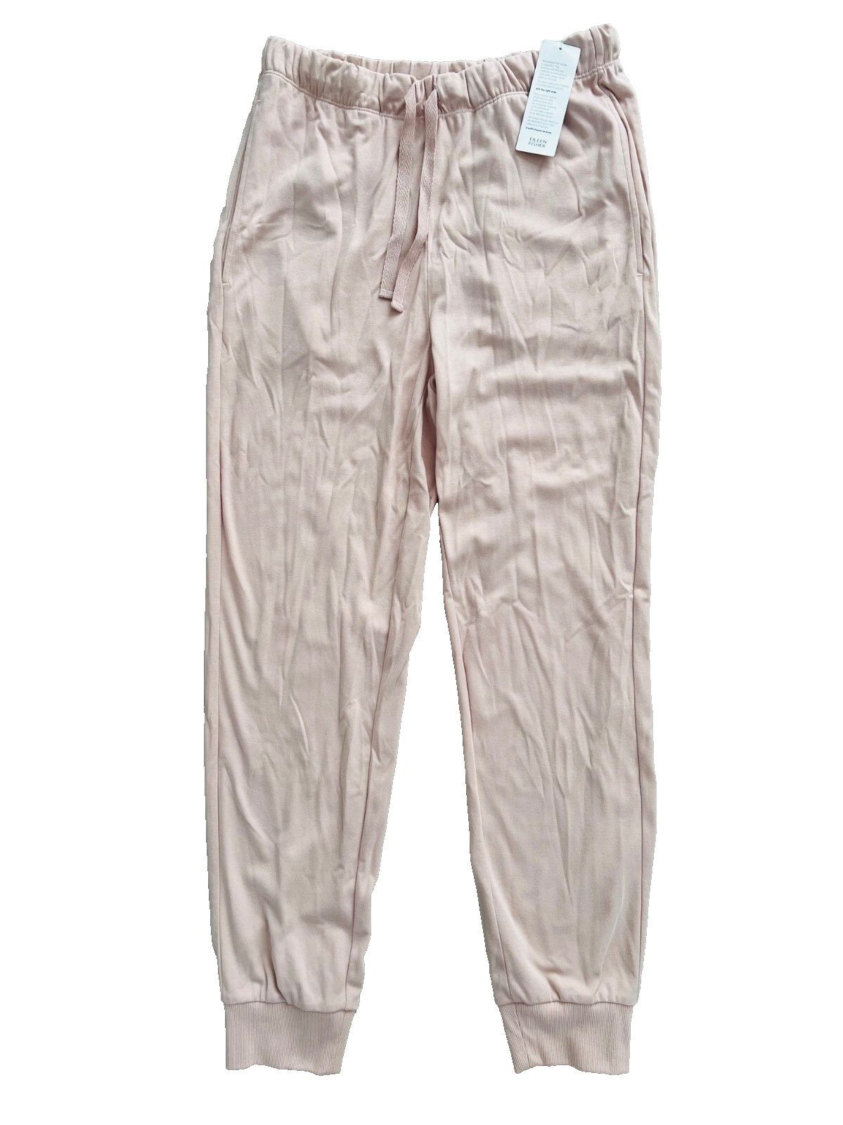 Eileen Fisher Eileen Fisher Organic Cotton Jogger Sleep Pants Powder XXS Size 24" / US 00 / IT 34 - 2 Thumbnail