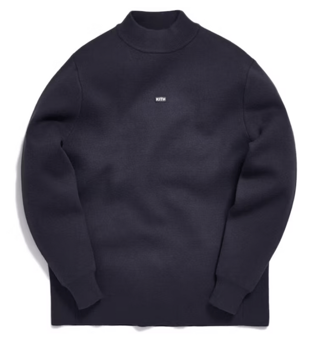 Kith Kith Knit L/S Mock Neck | Grailed