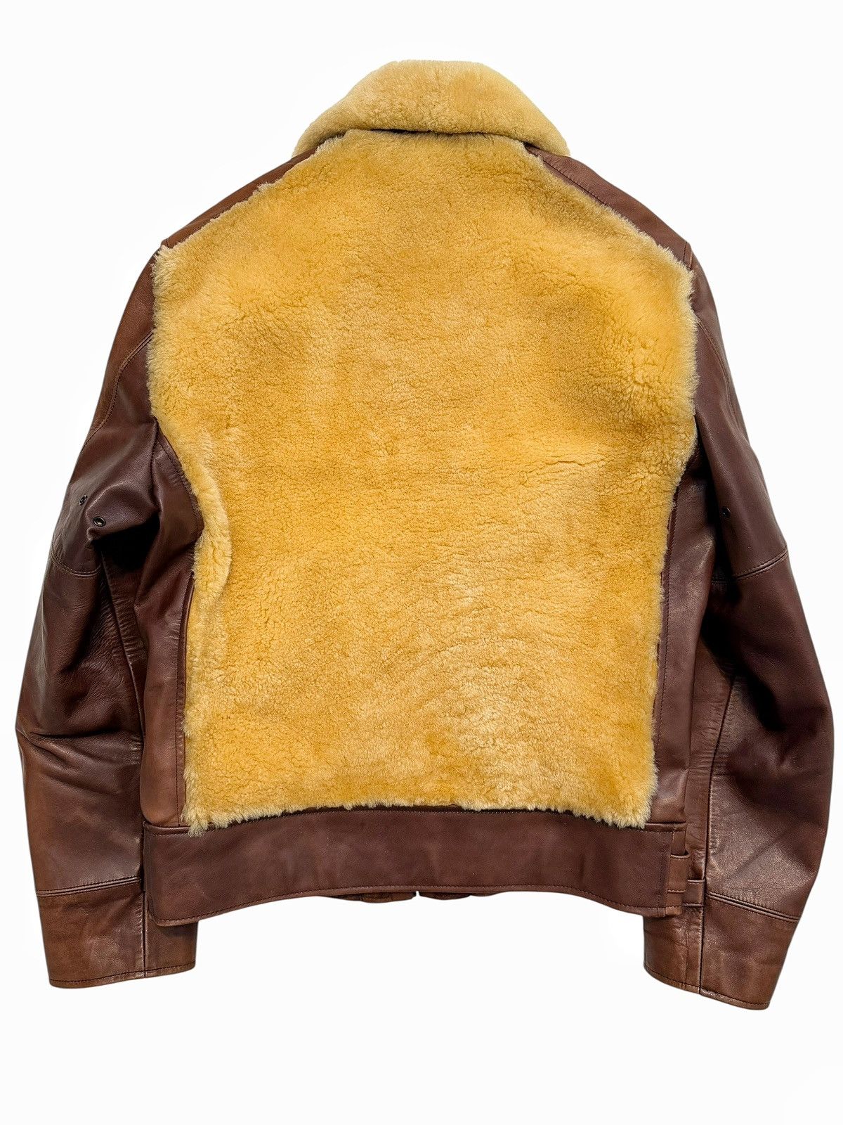 Toyo Enterprises 1930’s Laskinlamb Horsehide Re-edition Grizzly Sherpa Jacket Size US M / EU 48-50 / 2 - 2 Thumbnail