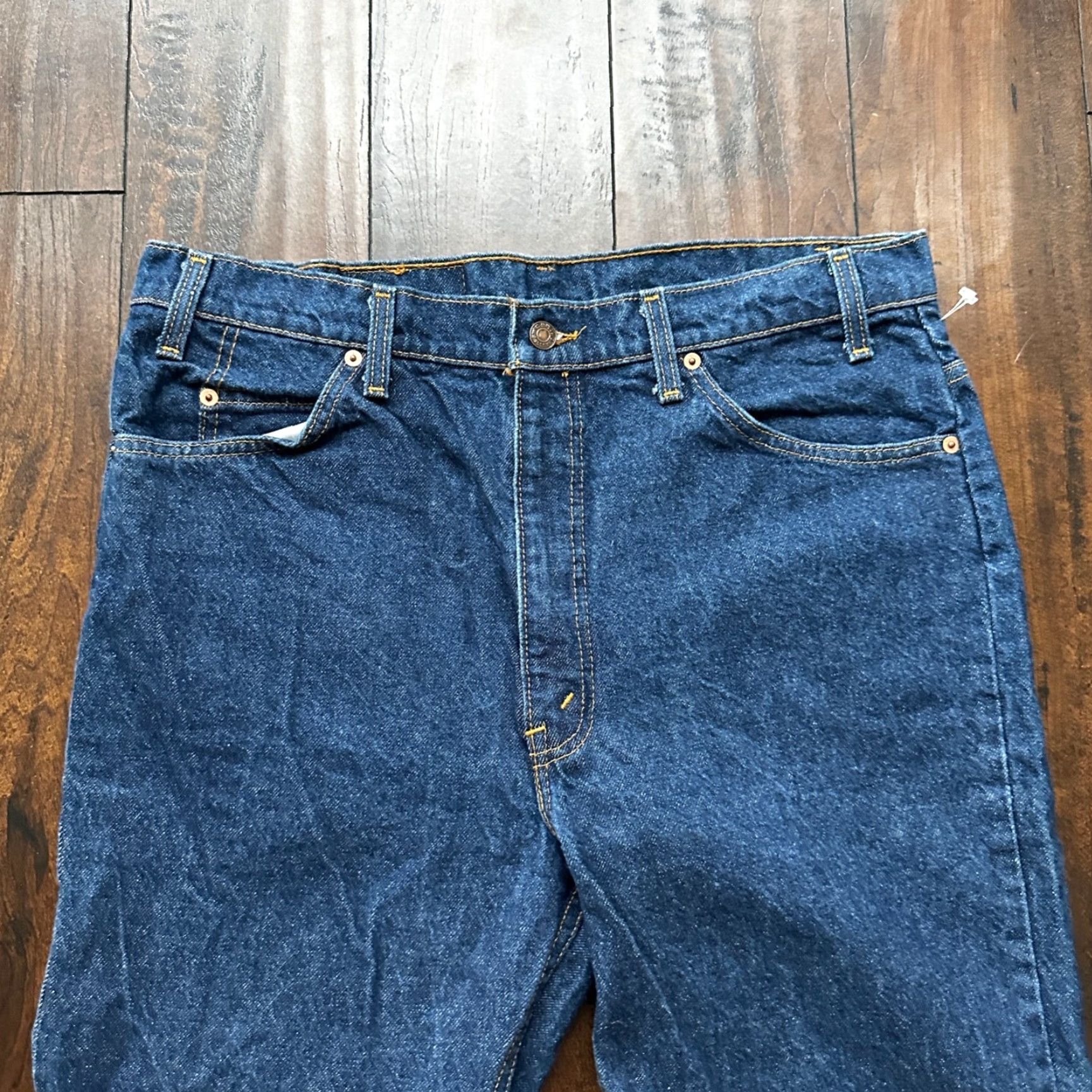 Levi's VINTAGE Levi's 517 Jeans Men 38x30 Blue Bootcut Flare Western 90s Denim Mid Rise Size US 38 / EU 54 - 2 Thumbnail