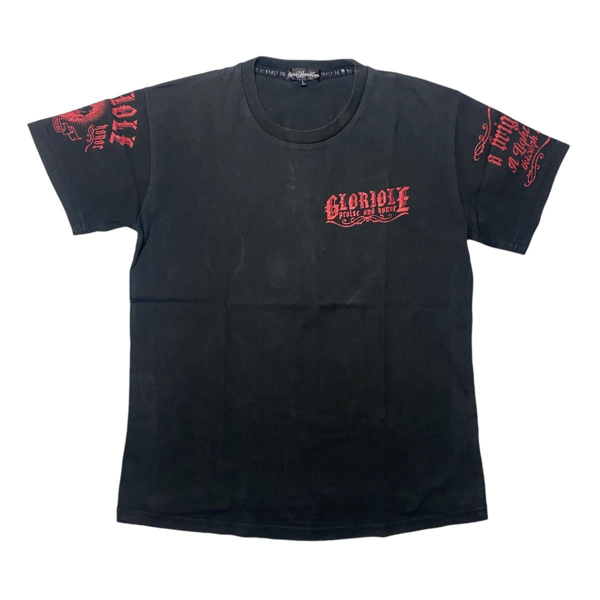 Hysteric Glamour 2000's OriginalRemakGear God Poem Tribal Shirt Size US M / EU 48-50 / 2 - 2 Thumbnail