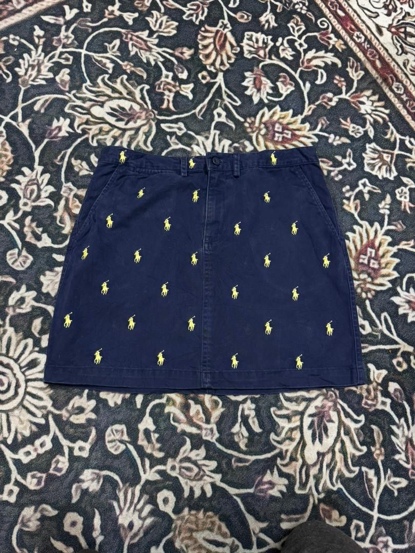 Polo Ralph Lauren Vintage Polo Ralph Lauren All Over Print Embroidered Logo Size 30" / US 8 / IT 44 - 2 Thumbnail