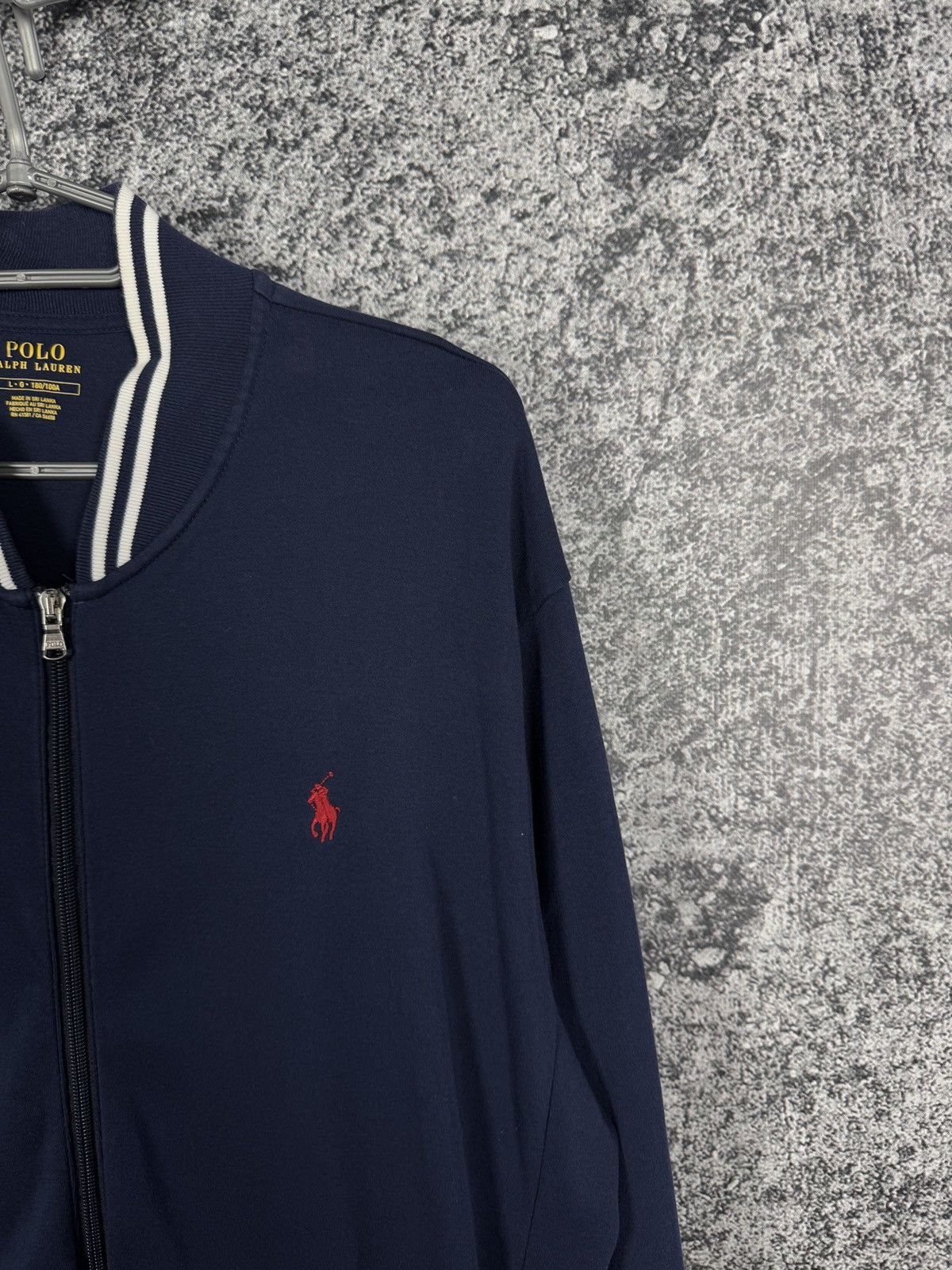 Polo Ralph Lauren Men’s Polo Ralph Lauren Cotton Full Zip Bomber Jacket Size L Size US L / EU 52-54 / 3 - 2 Thumbnail