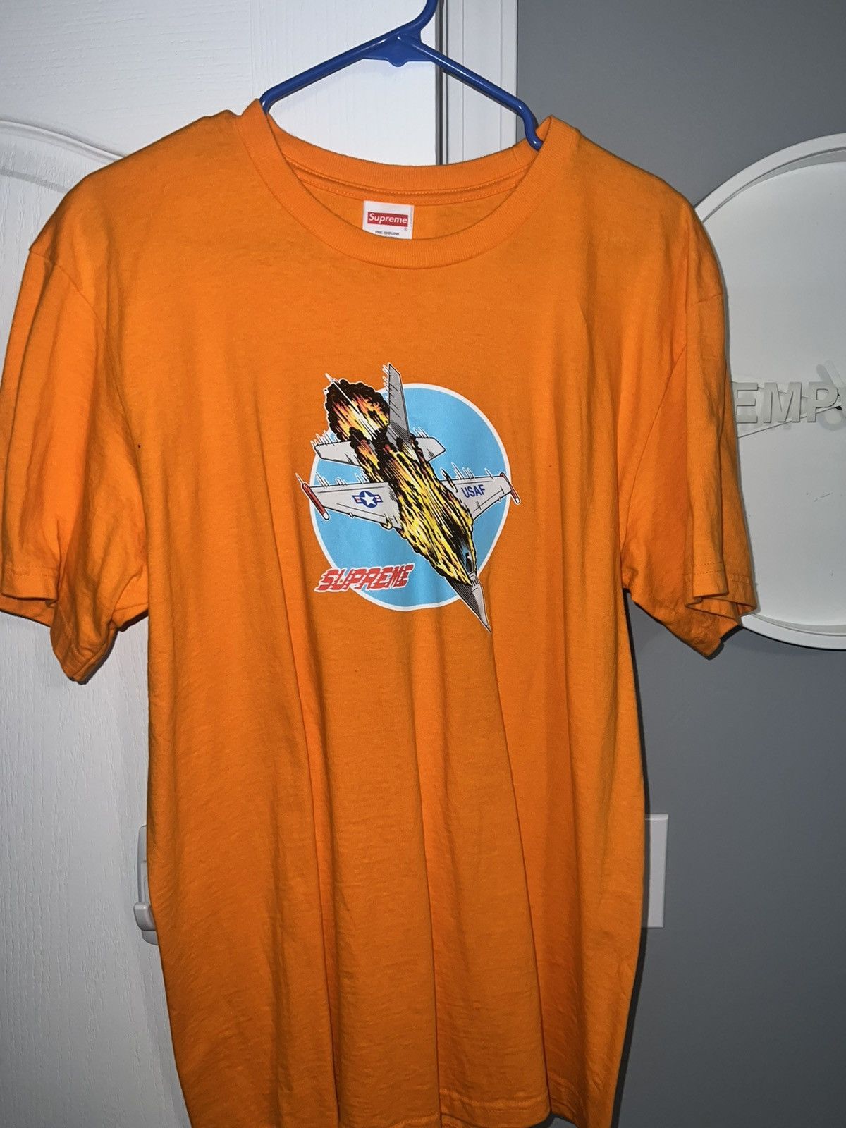 Supreme Supreme Jet Tee - Orange Size US M / EU 48-50 / 2 - 1 Thumbnail