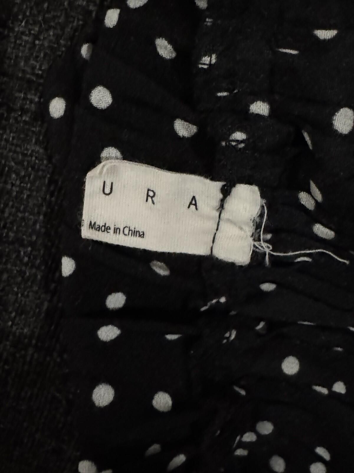 Other EXLURA Womens High Waist Polka Dot Pleated Maxi Skirt Size M Size 32" / US 10 / IT 46 - 9 Thumbnail