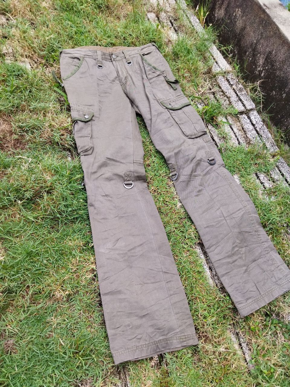 Tornado Mart Tornado Mart Japan Flared Cargo Pants - Size L Size US 32 / EU 48 - 3 Thumbnail