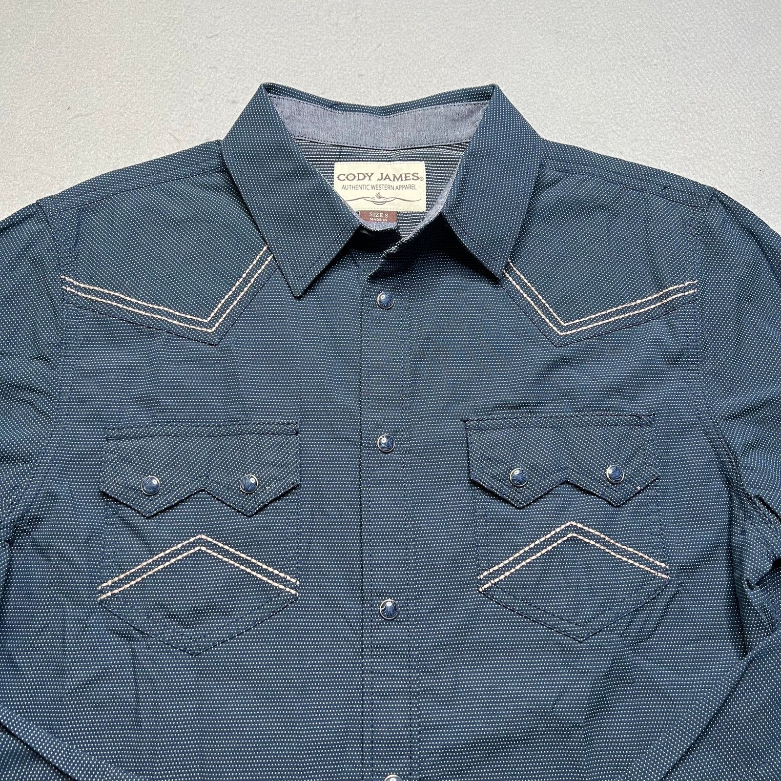 Cody James Cody James Western Pearl Snap Shirt Men’s Small Long Sleeve Size US S / EU 44-46 / 1 - 7 Thumbnail