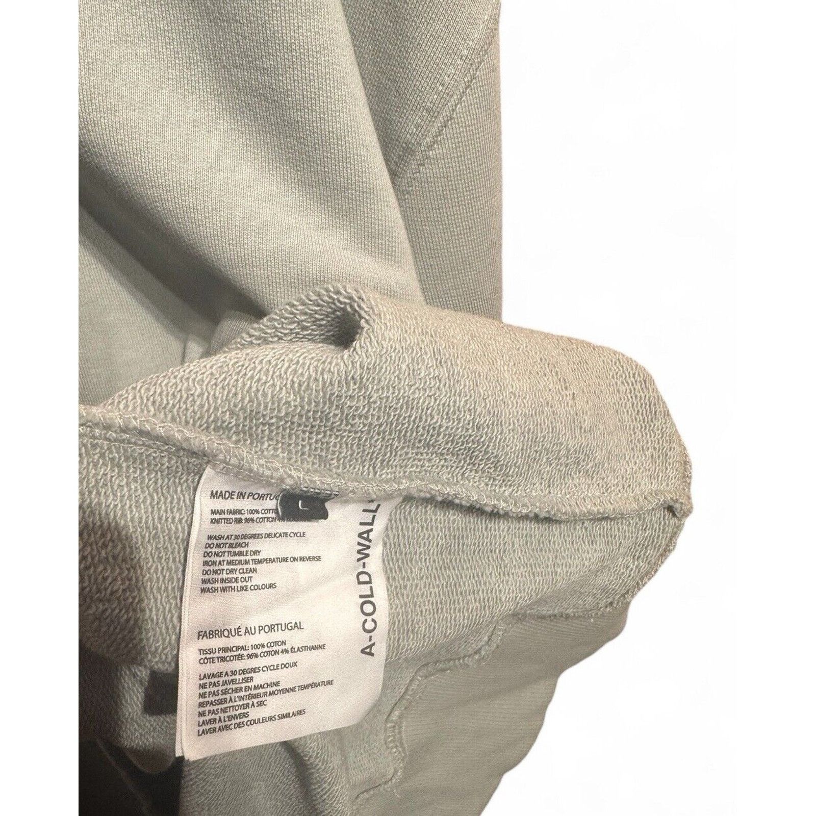 A-COLD-WALL* A Cold Wall o1mle1024 Digital Print Grey Hoodie Sz L NWT Size US L / EU 52-54 / 3 - 8 Thumbnail