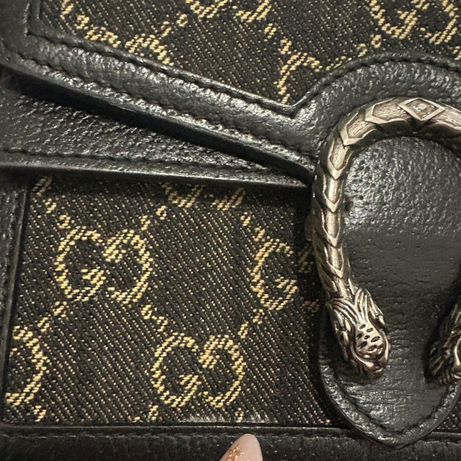 Gucci Gucci Dionysus Mini GG Authentic Denim Bag (item #155) Size ONE SIZE - 12 Thumbnail