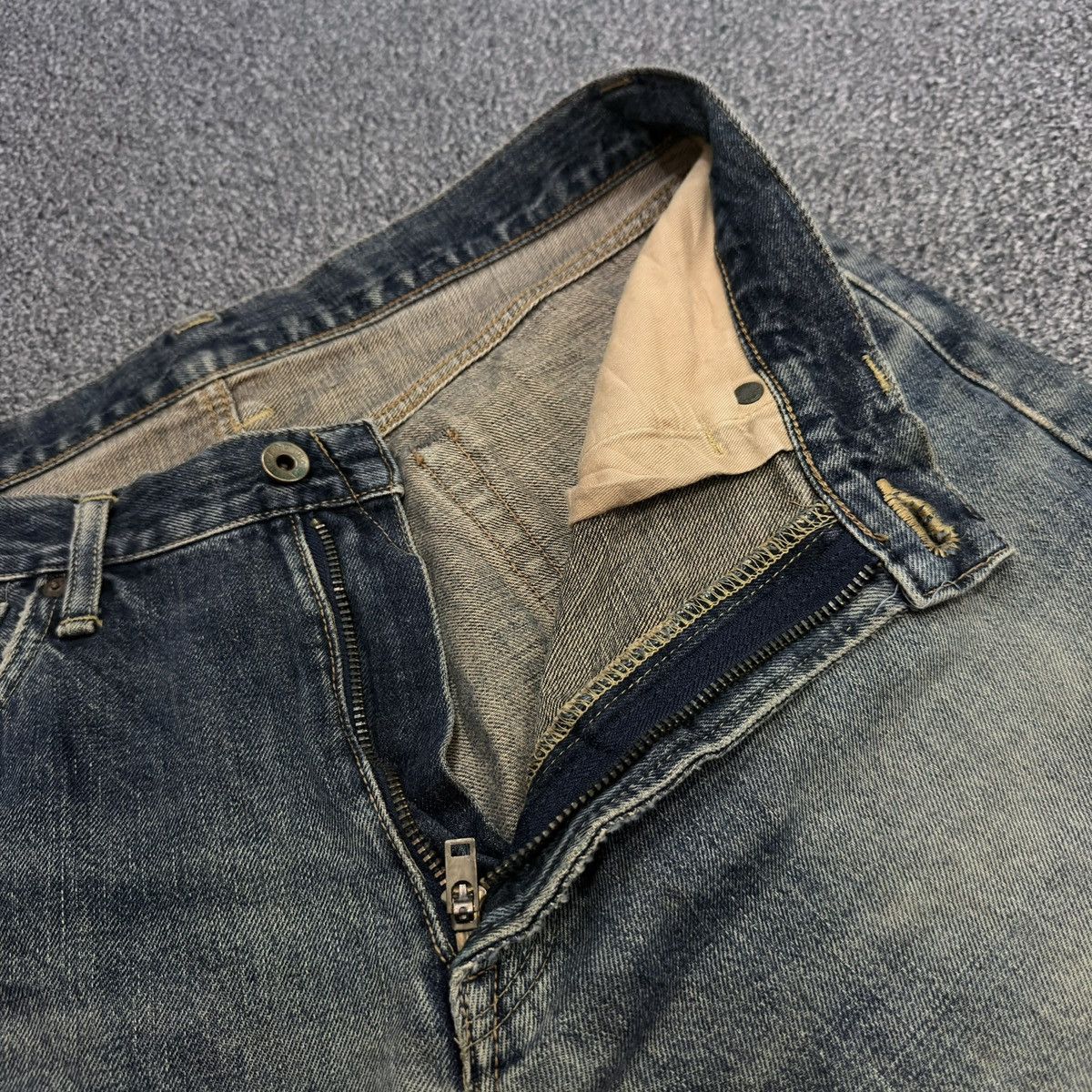 Kapital Vintage Japanese Edwin 505x Selvedge Rusty Dirty Wash Denim Size US 34 / EU 50 - 13 Thumbnail