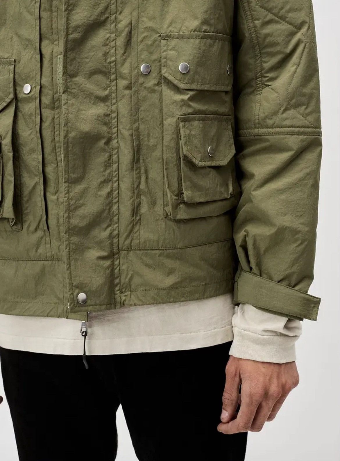 John Elliott John Elliott Quilted Nylon Hunting Jacket Size US XL / EU 56 / 4 - 2 Thumbnail