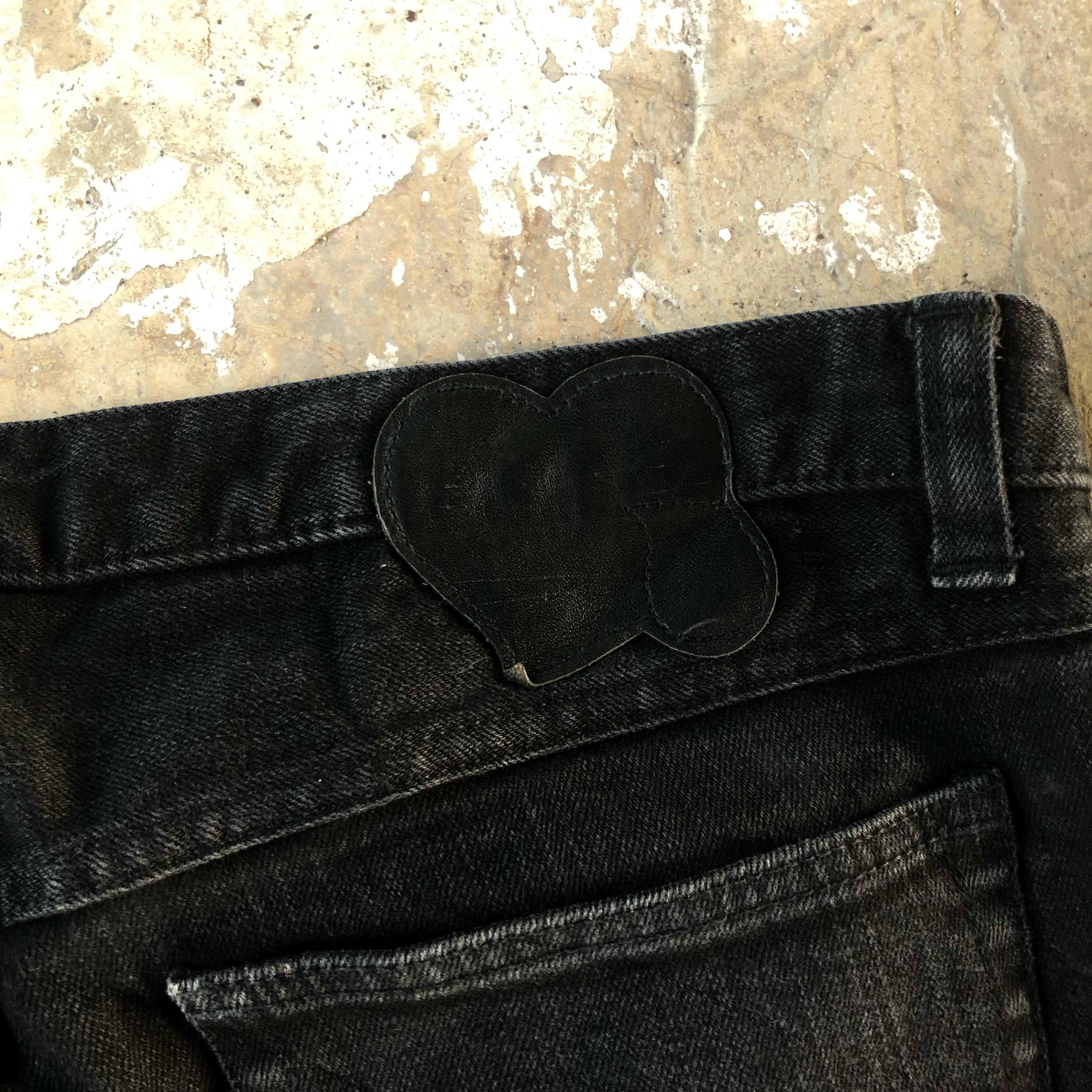 Number (N)ine SS 06 Number (N)ine Pain Black Jeans Size US 32 / EU 48 - 4 Thumbnail