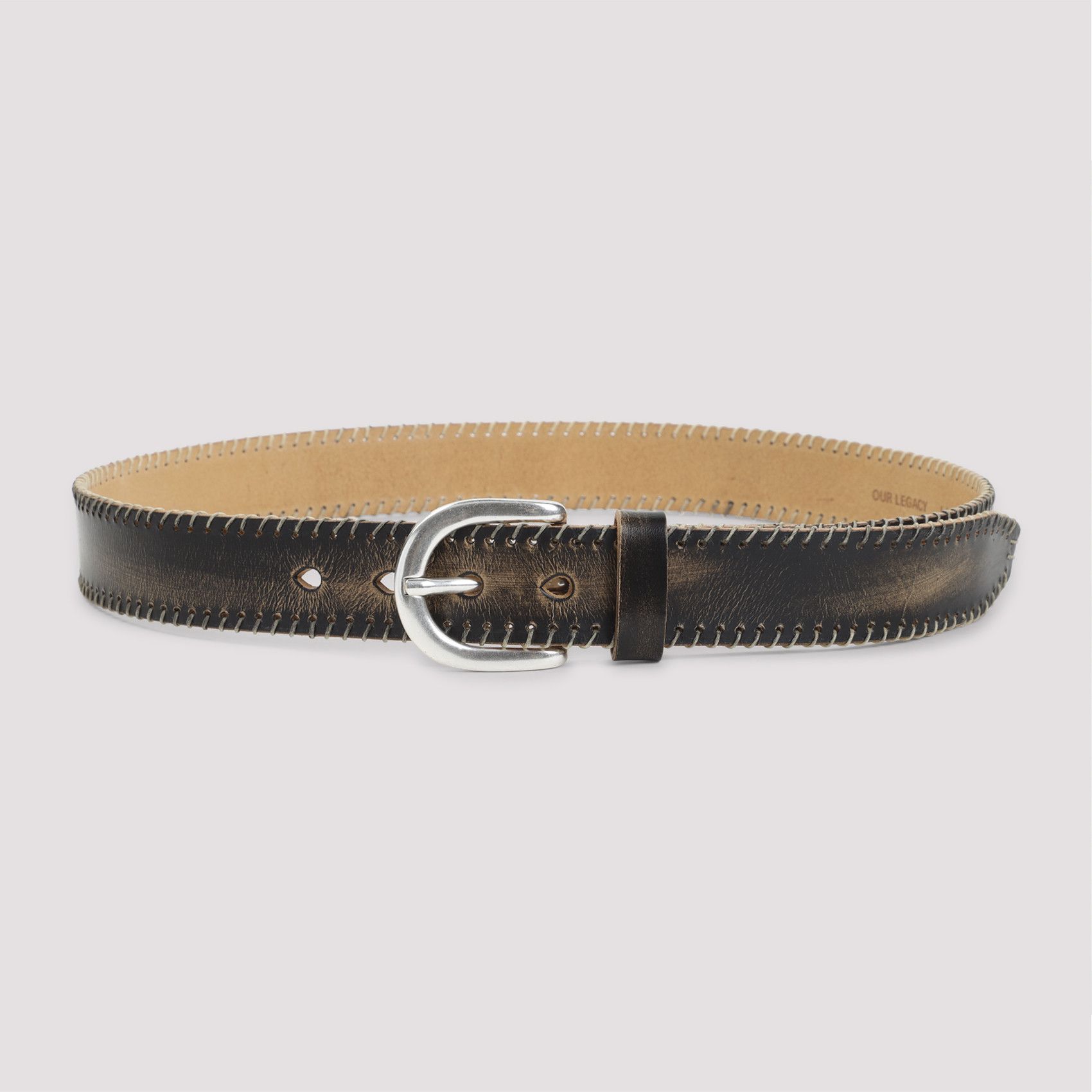 Our Legacy Flower Belt (Black) | Grailed