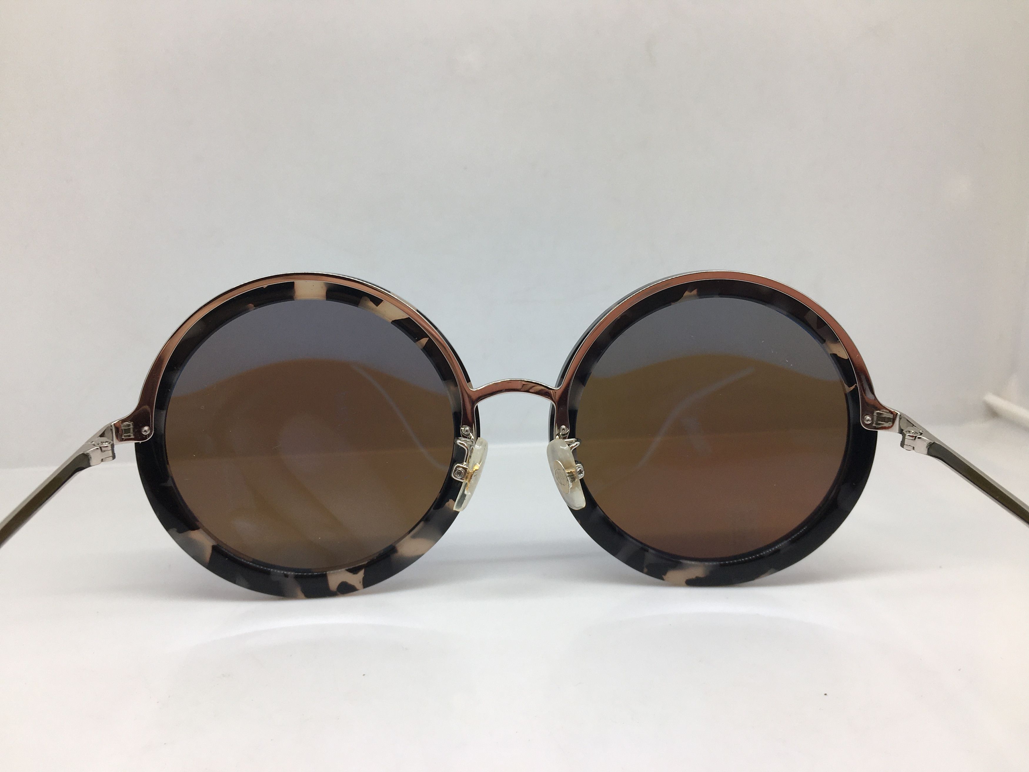 Other Silver Oversize Round Sunglasses Frame PREPPY Size ONE SIZE - 4 Thumbnail