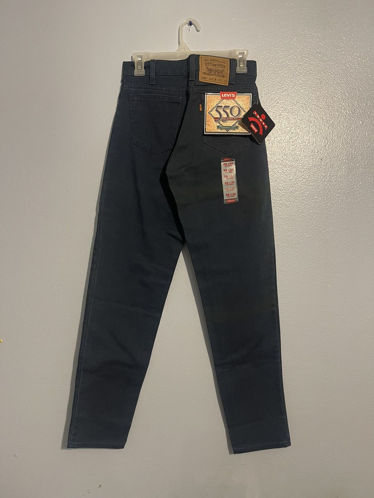 Levi's × Vintage 1994 Deadstock Orange Tabs Levi’s Pants Size US 28 / EU 44 - 1 Thumbnail
