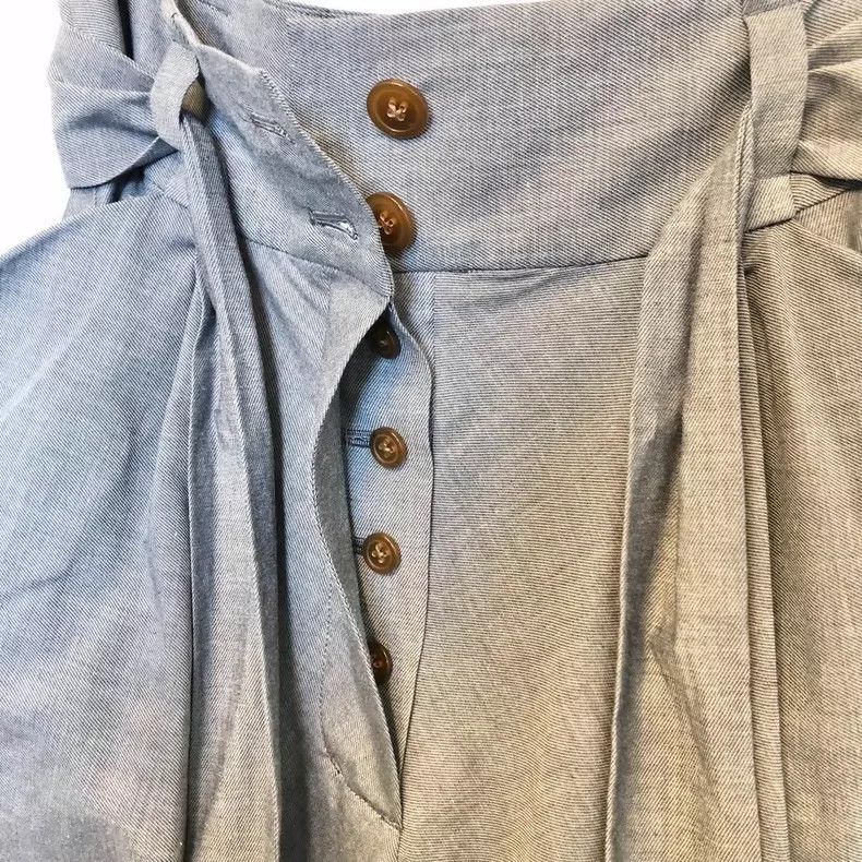 Vivienne Westwood Vivienne Westwood size2 Old-fashioned irregular pants and t Size 26" / US 2 / IT 38 - 6 Thumbnail
