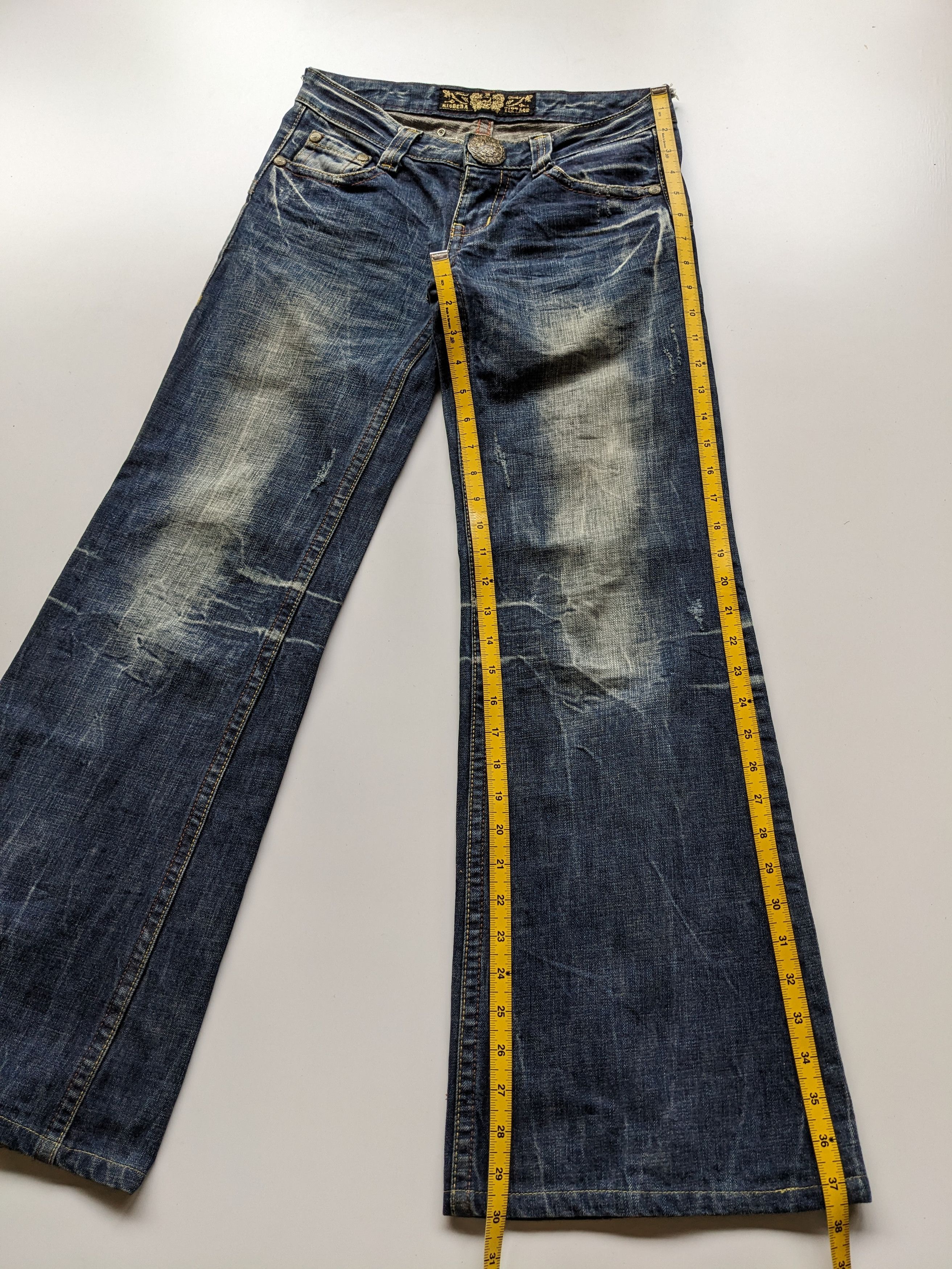If Six Was Nine × Japanese Brand Riobera flare jeans clawmark denim Size US 29 - 8 Thumbnail