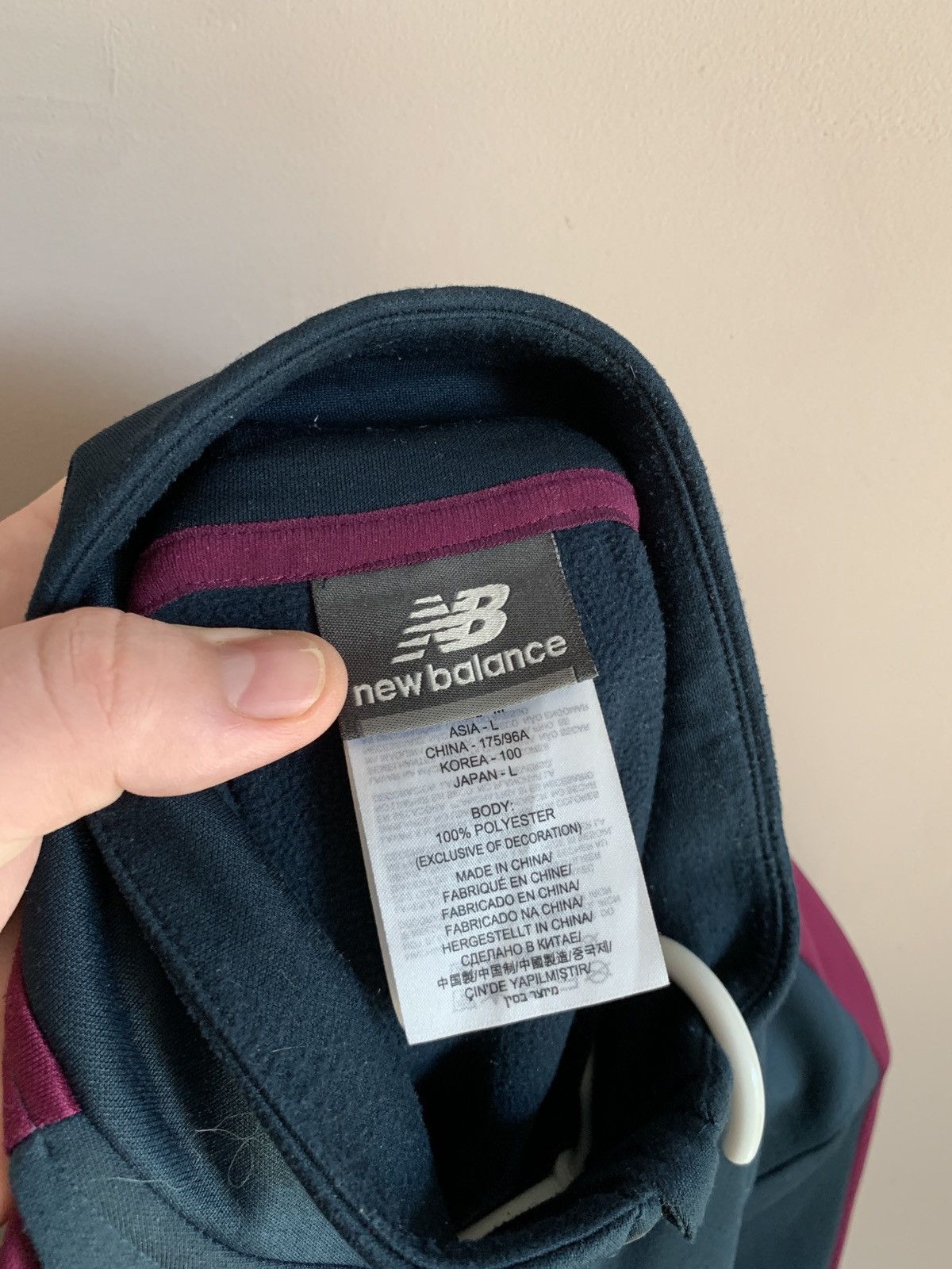 New Balance England Cricket Training Zip Jacket New Balance Size M Size US M / EU 48-50 / 2 - 14 Thumbnail