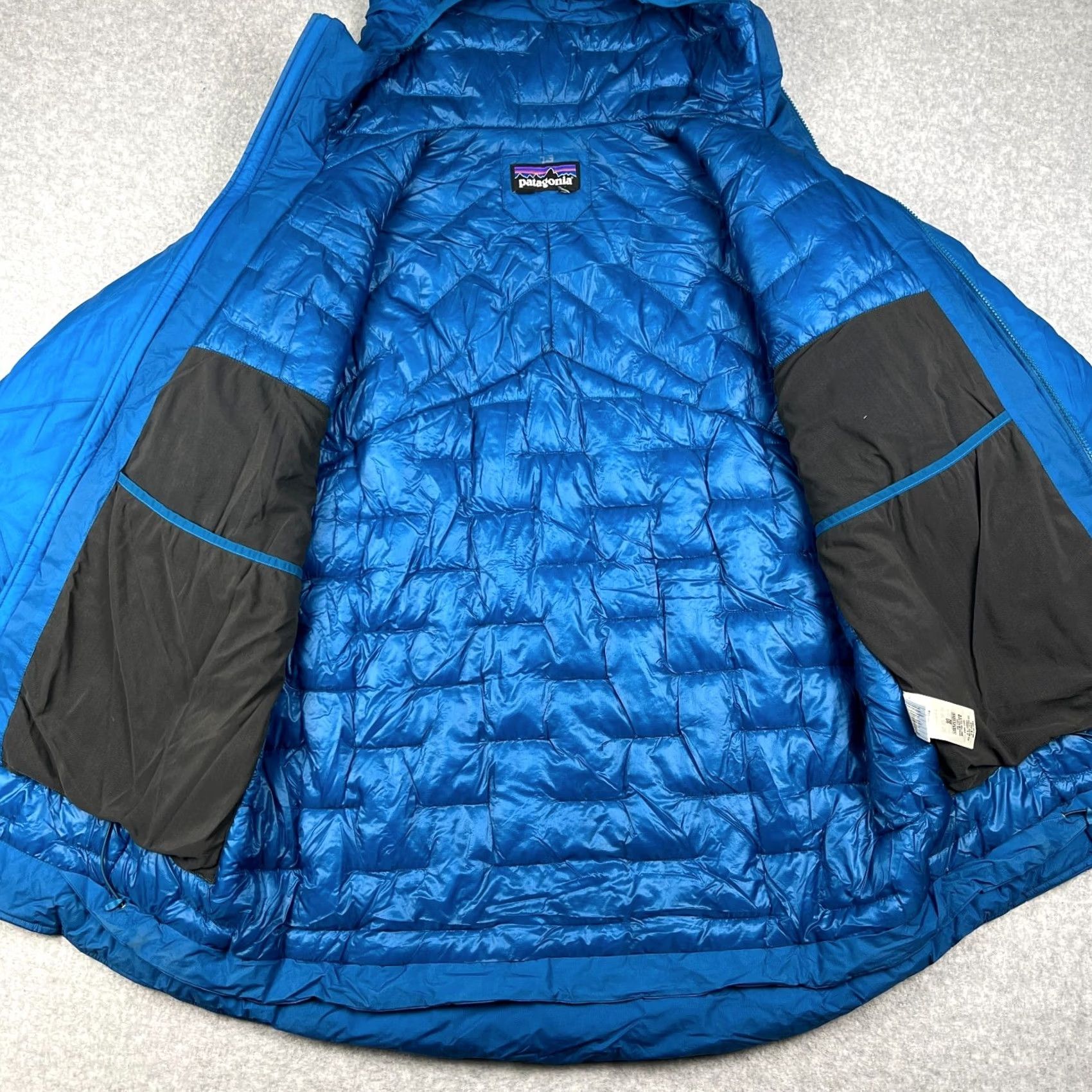 Patagonia Patagonia Micro Puff Storm Jacket H2NO Hood Zip XL Mens Blue Insulated Ski Snow Jacket Size US XL / EU 56 / 4 - 3 Thumbnail