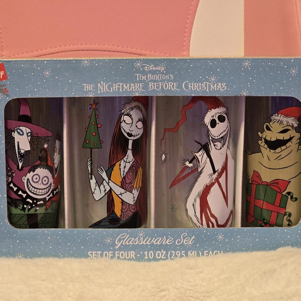 Disney Disney Nightmare Before Christmas Glassware Set Size ONE SIZE - 1 Thumbnail