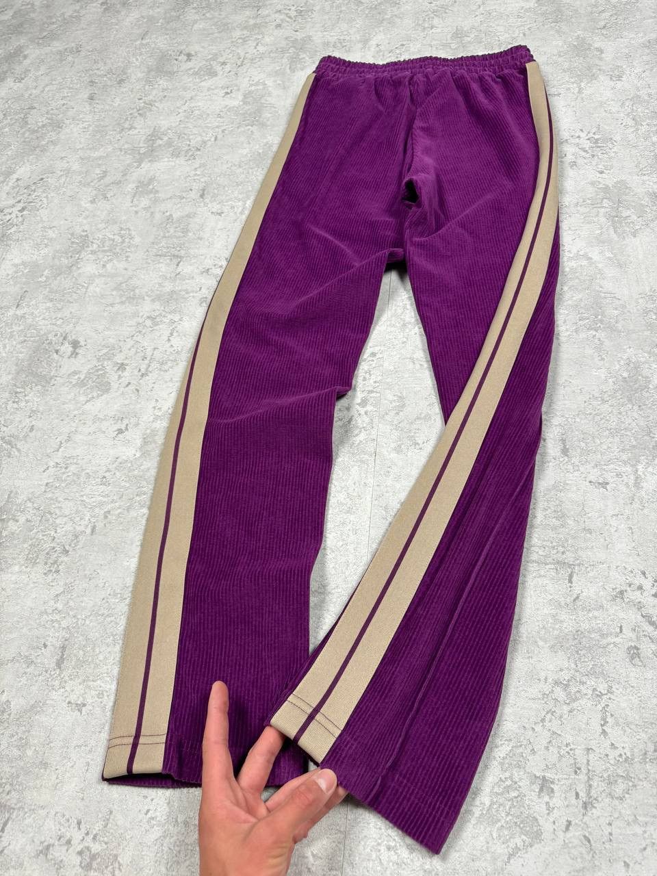 Palm Angels Palm Angels Violet Velvet Man Track Pants Size XS Size US 28 / EU 44 - 13 Thumbnail