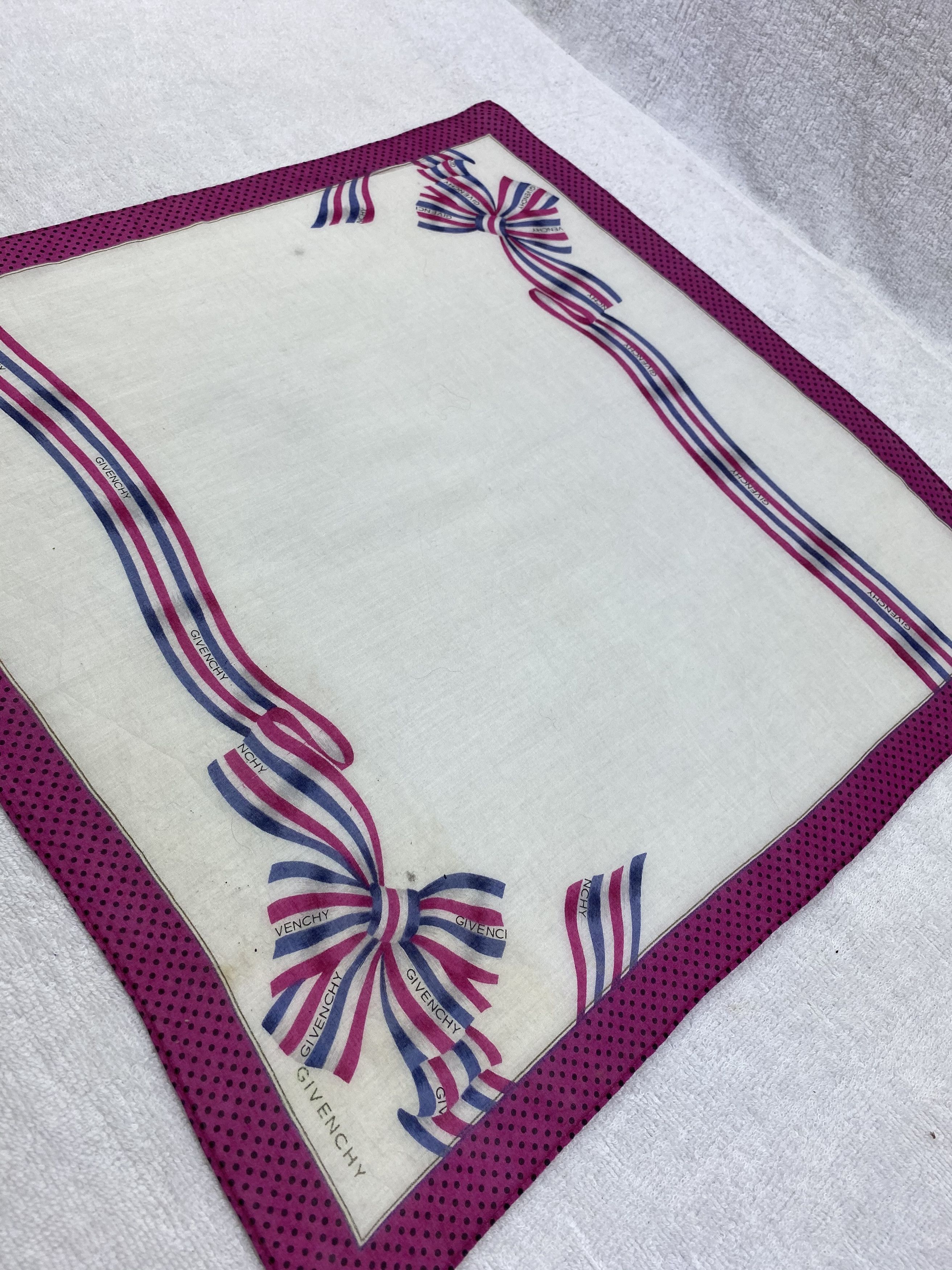 Vintage Givenchy Handkerchief / Bandana / Neckerchief Size ONE SIZE - 4 Thumbnail