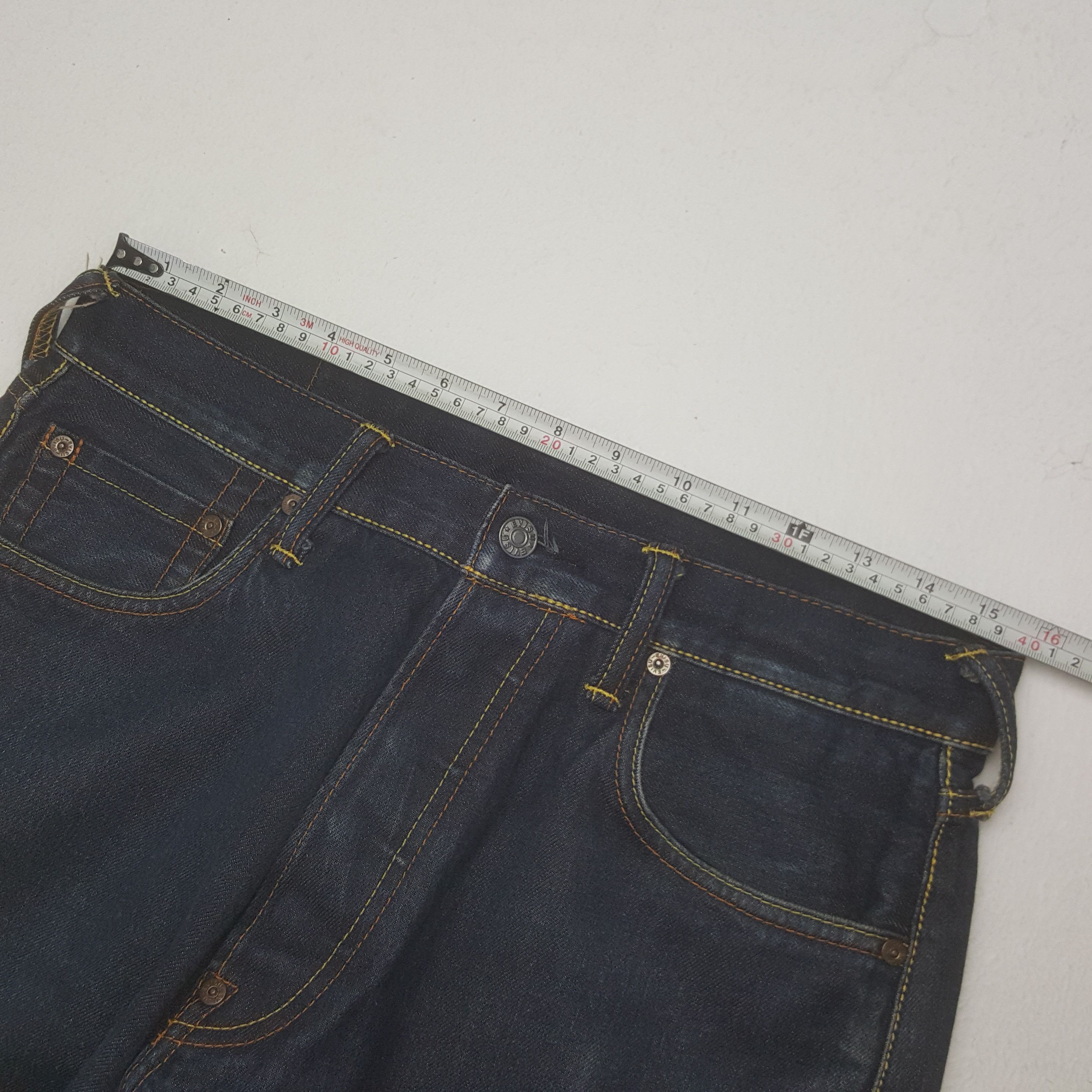 Evisu Vintage Evisu Japan Nice Dicock Art Denim Jeans Size US 31 - 7 Thumbnail