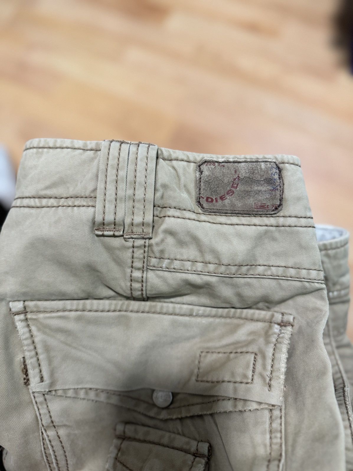 Diesel Diesel Cargo Pants Vintage Avantgarde Size US 33 - 7 Thumbnail