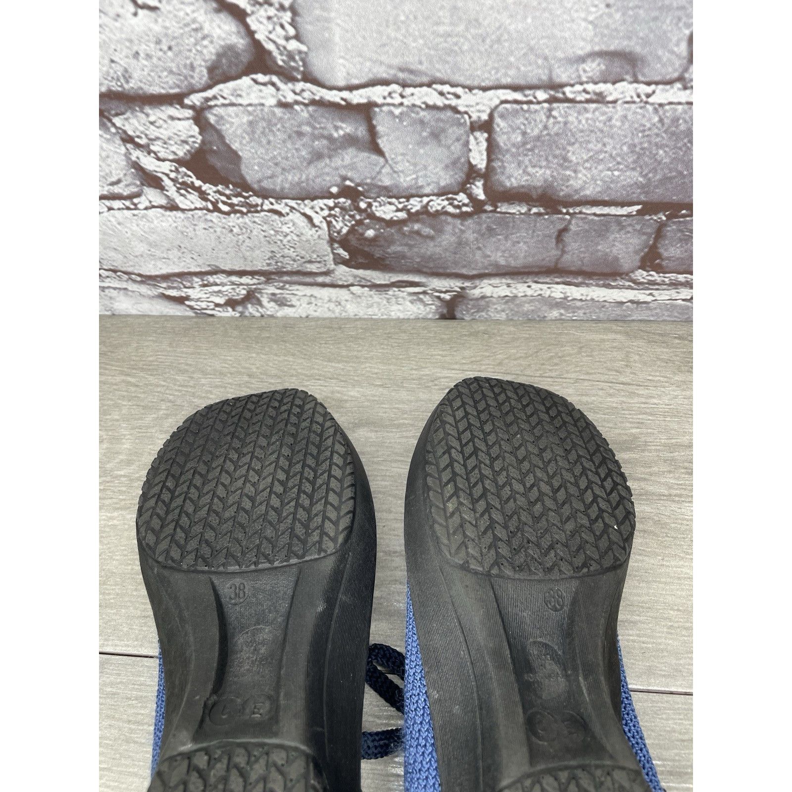 Other Arcopedico LS Blue Knit Fabric Lace Up Comfort Shoes Women’s Size US 7 / IT 37 - 14 Thumbnail