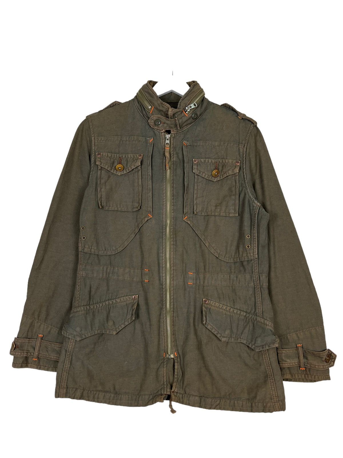 Edwin 🔥 TYPE 505 EDWIN MILITARY STYLE FIELD JACKET Size US M / EU 48-50 / 2 - 2 Thumbnail