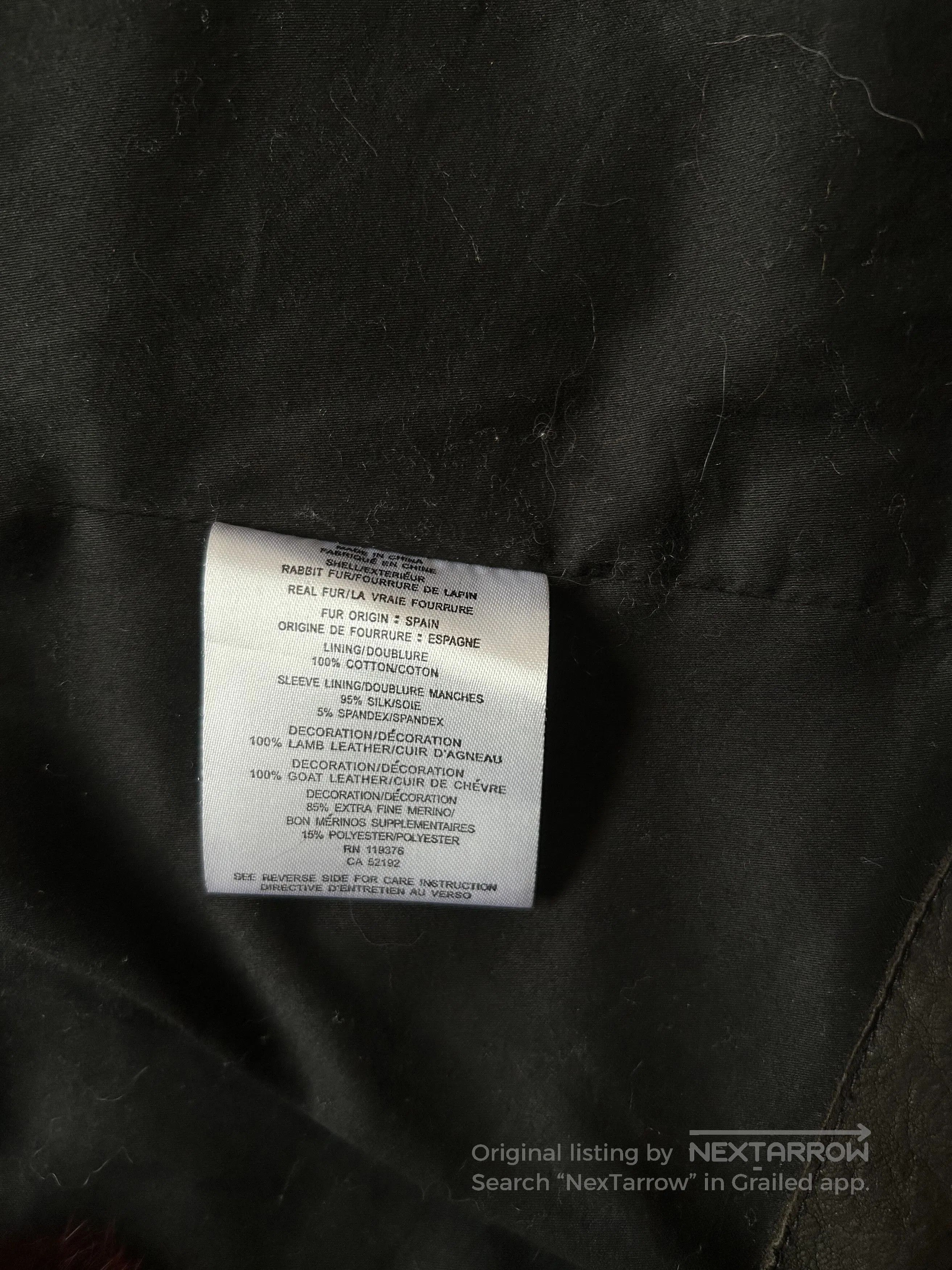 Helmut Lang Helmut Lang Fur Jacket 2012 Collection. Size US S / EU 44-46 / 1 - 5 Thumbnail